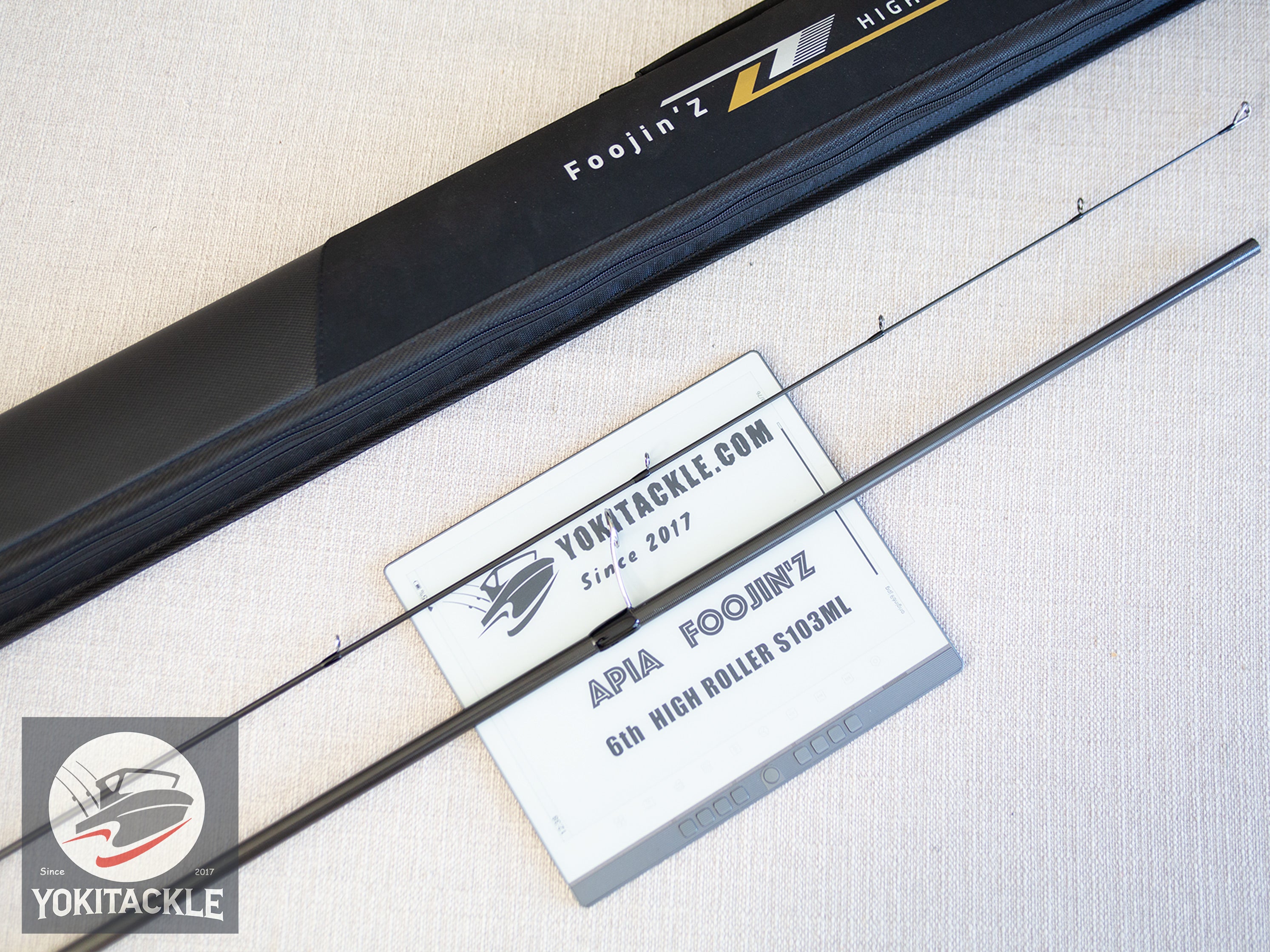 APIA Foojin'Z 6th Generation HIGH ROLLER S103ML Spinning Fishing Rod