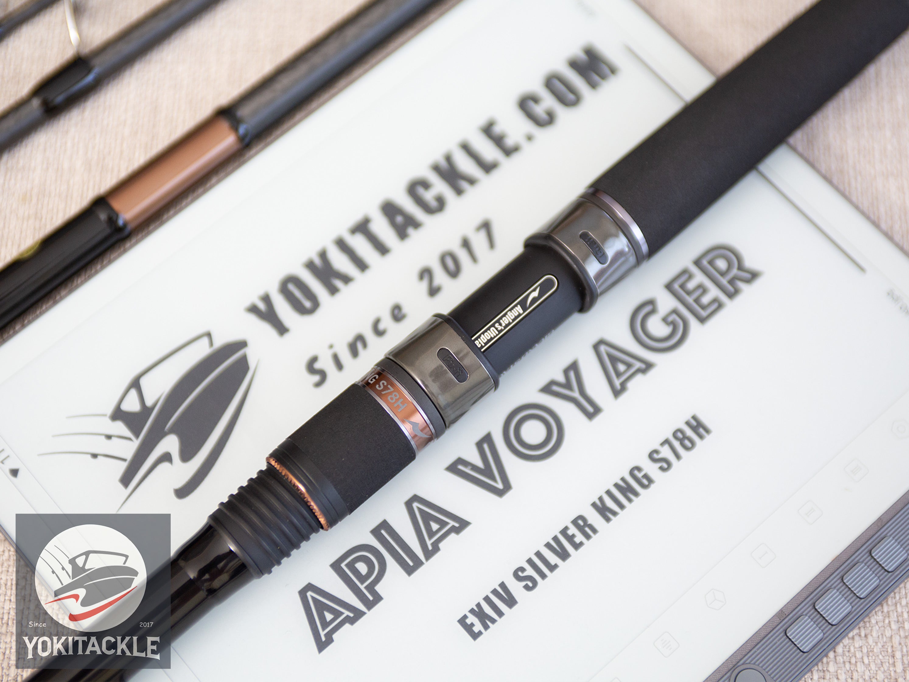 APIA VOYAGER EXIV SILVER KING S78H Spinning Fishing Rod