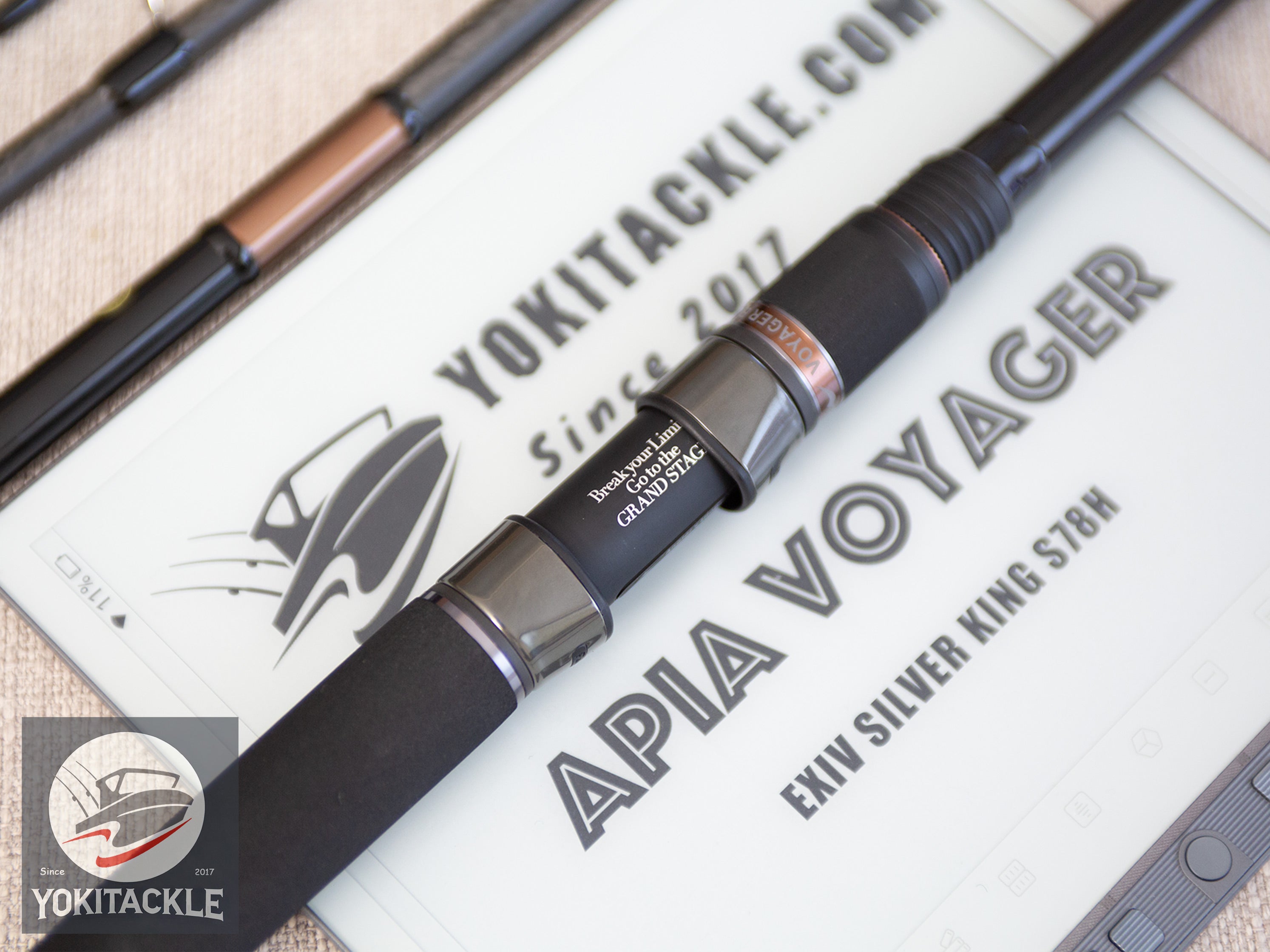APIA VOYAGER EXIV SILVER KING S78H Spinning Fishing Rod