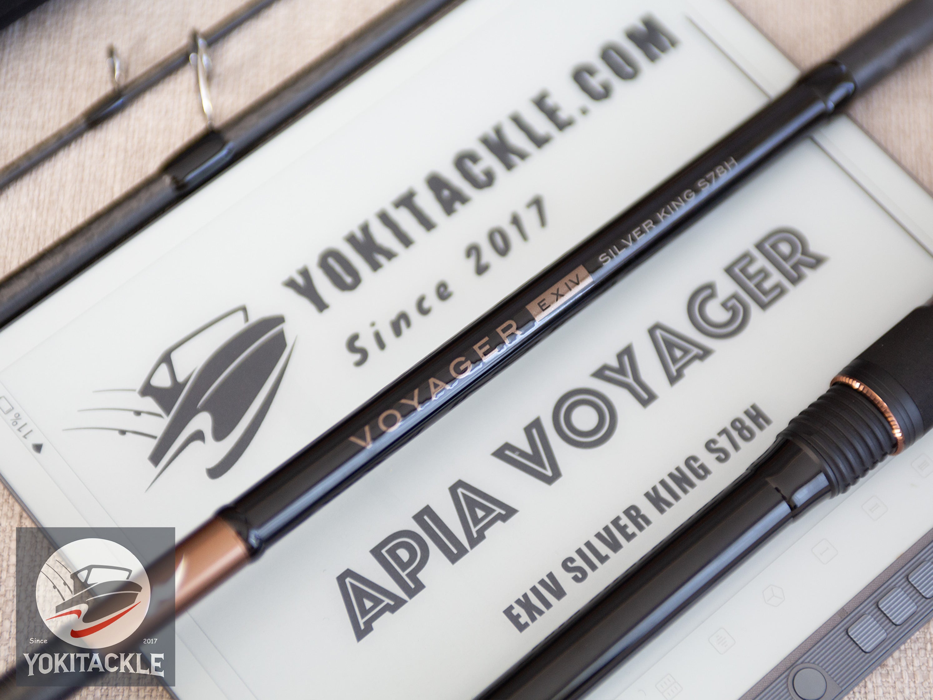 APIA VOYAGER EXIV SILVER KING S78H Spinning Fishing Rod
