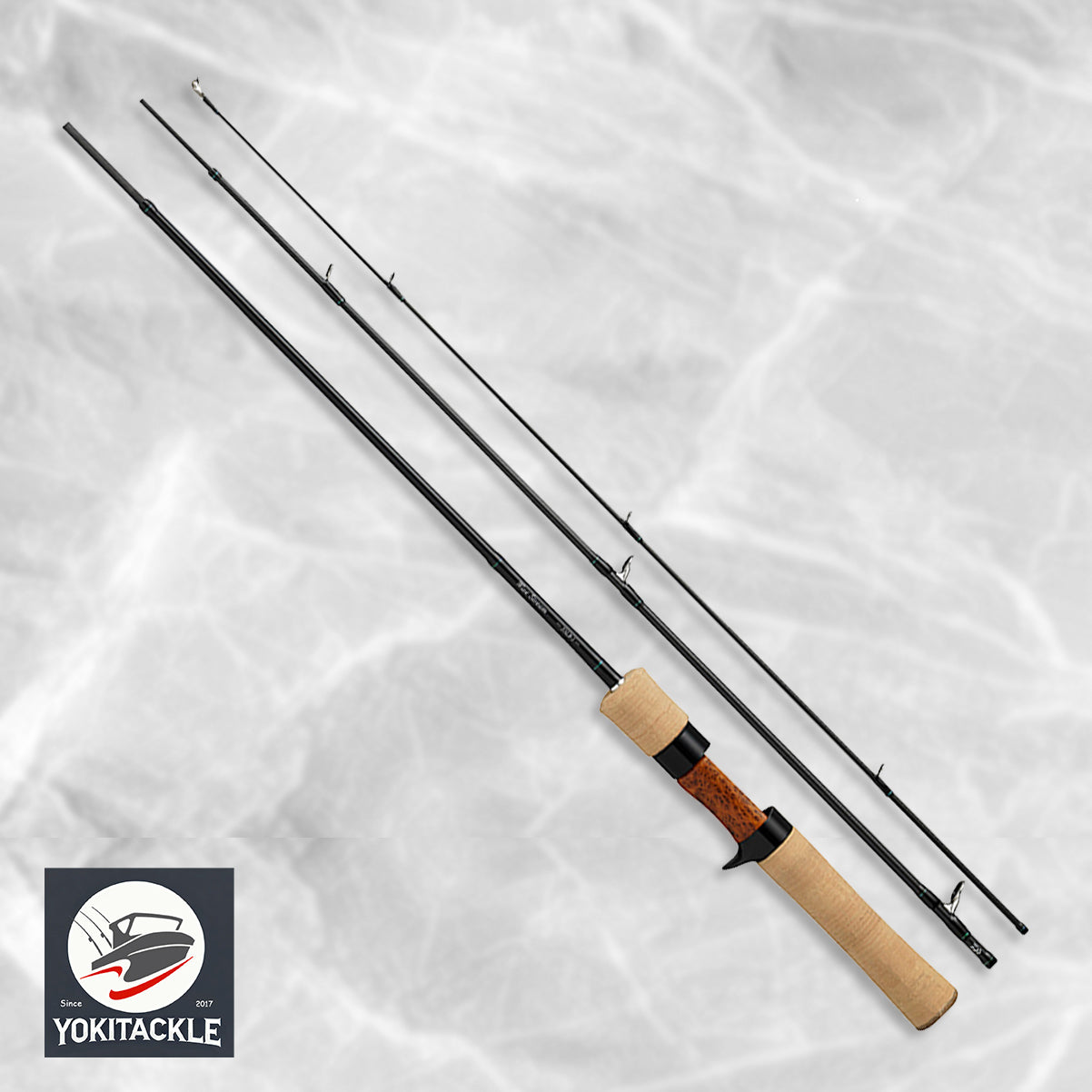 Brand New Daiwa Wise Stream 46ULB-3-Q Baitcasting Rod for Trout