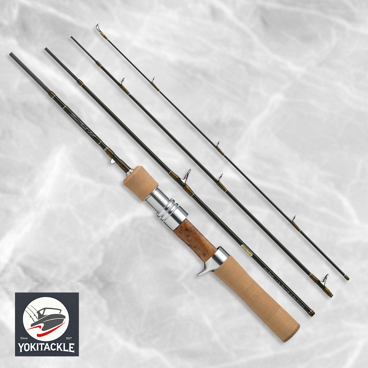 Brand New Daiwa 25 Silver Creek Trad 46ULB-4 Baitcasting Rod for Trout