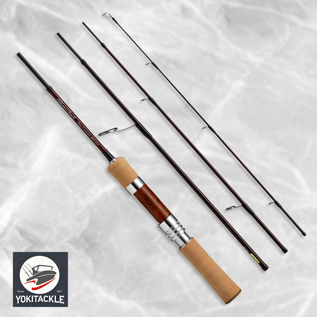 Brand New Daiwa Silver Creek Glass Progressive 48UL-G-4 Spinning Rod for Trout