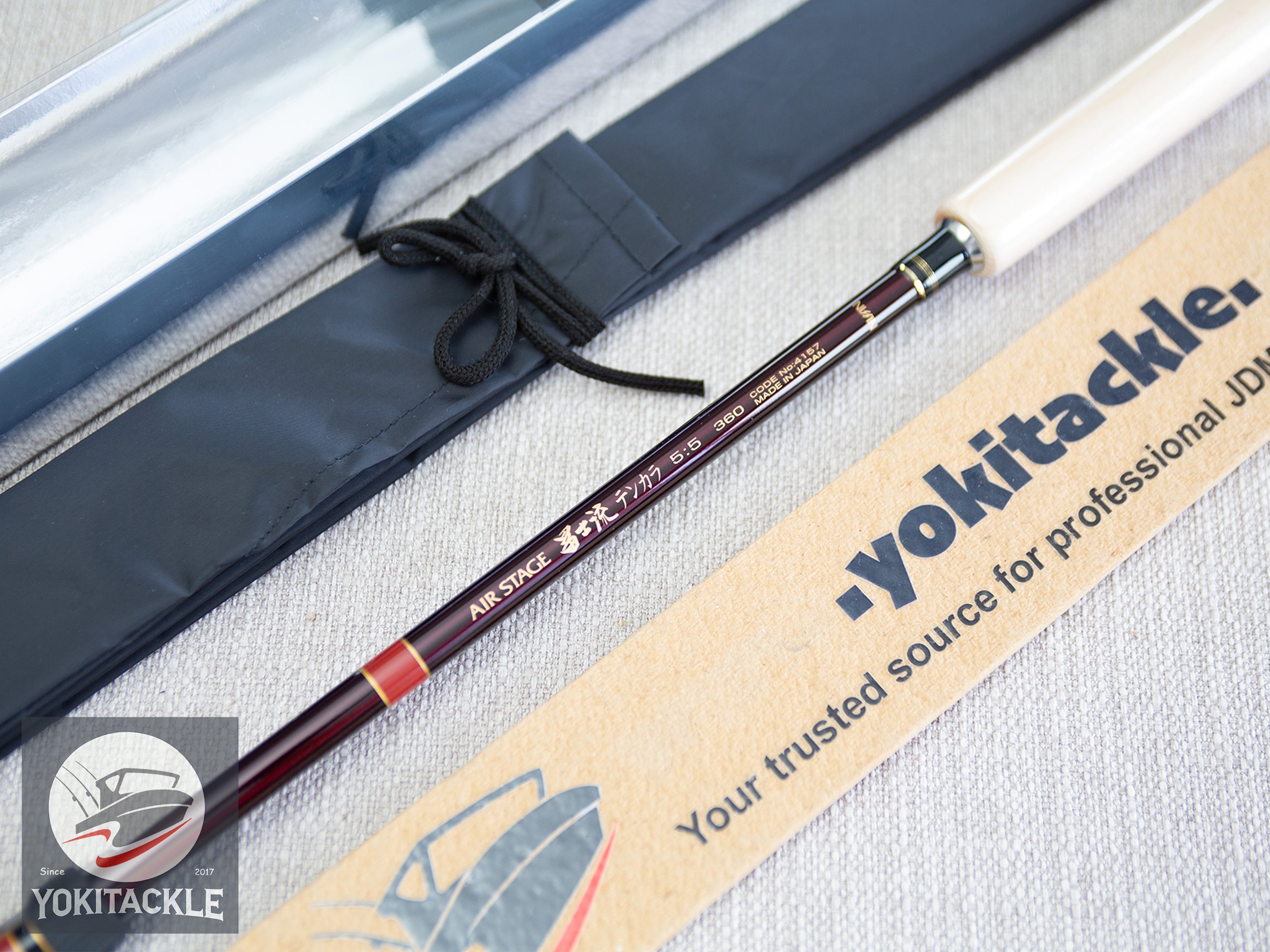 NISSIN AIR STAGE Fuji-ryu Tenkara 3609 5:5 Action 冨士流 Fishing Rod