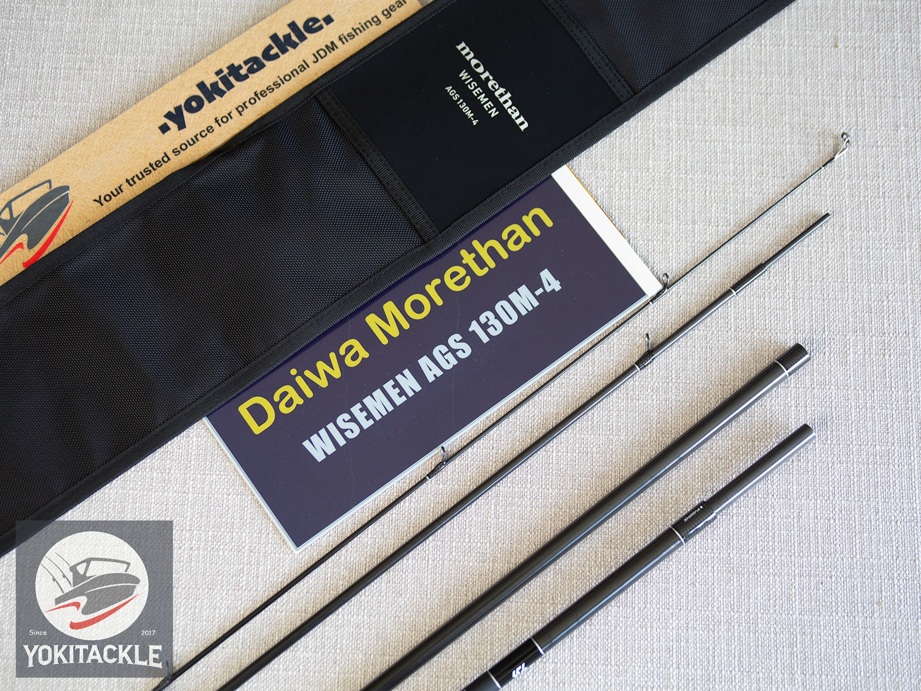 Daiwa Morethan WISEMEN AGS 130M-4 Spinning Rod