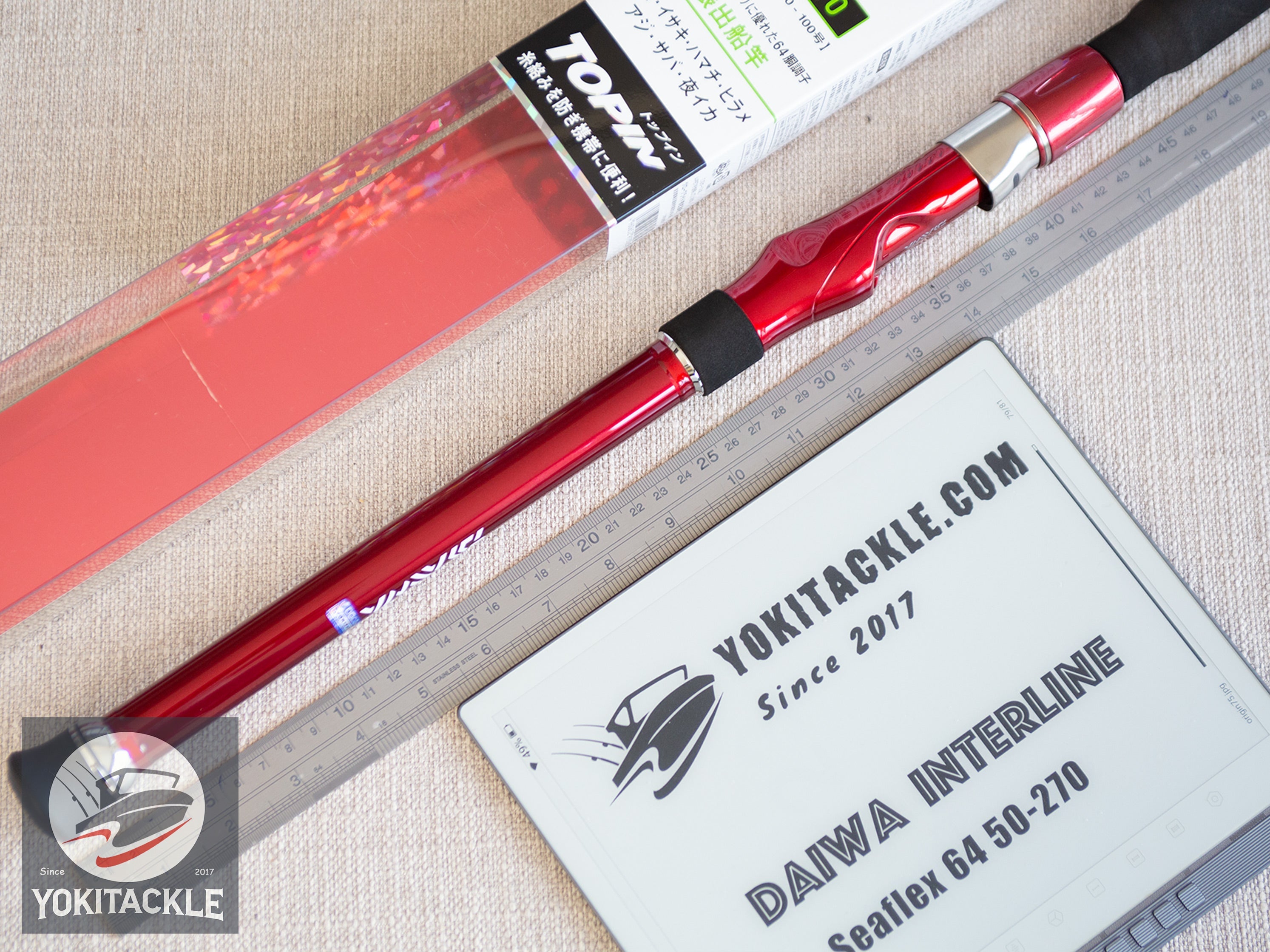 Daiwa Interline Seaflex 64 50-270 Tangle-Free Saltwater Boat Rod Snapper JDM