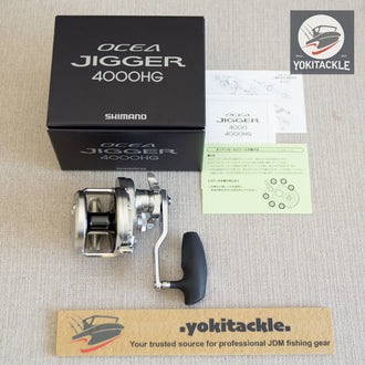 Shimano Ocea Jigger 4000HG Jigging Reel Right Handle