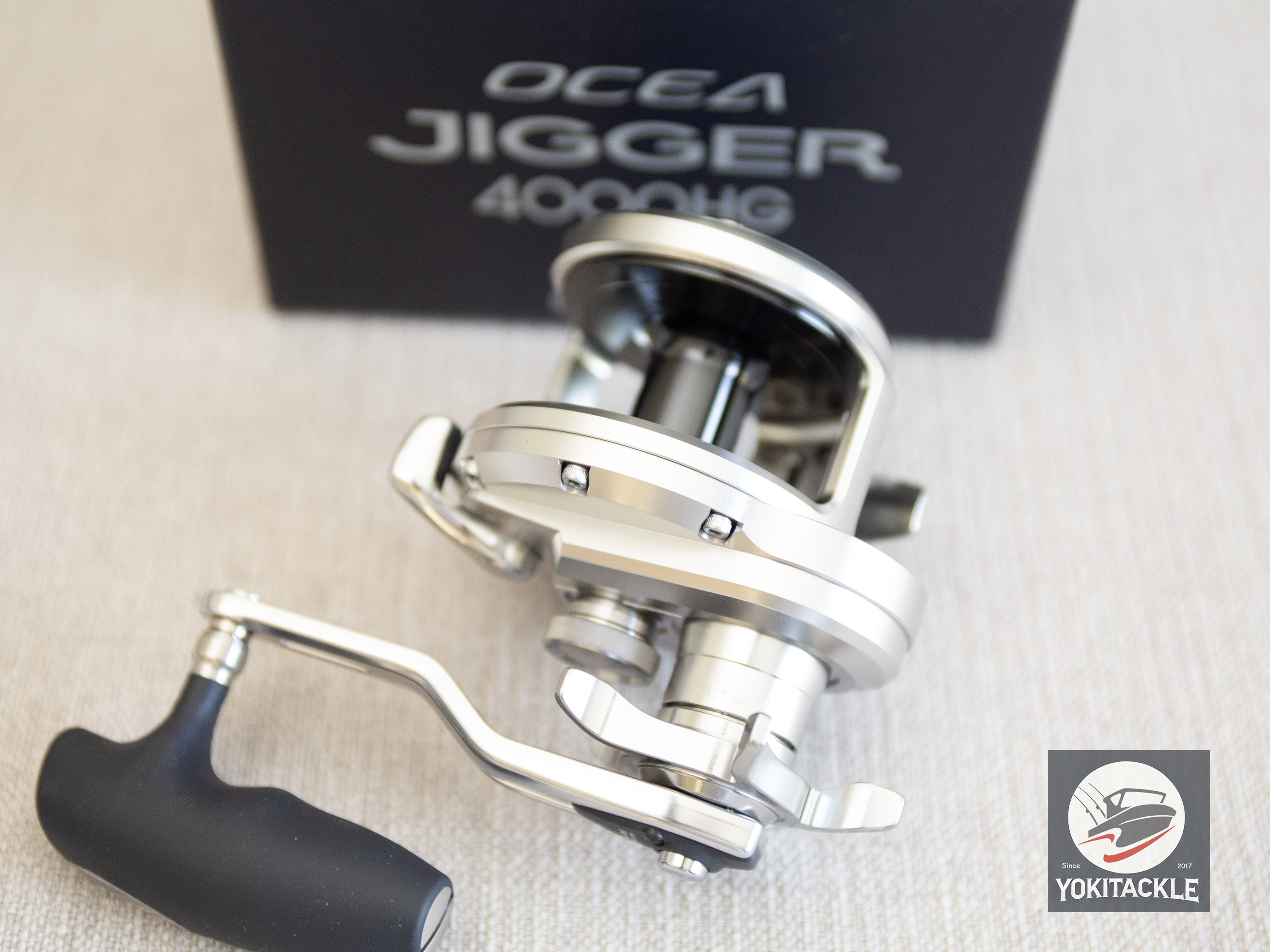 Shimano Ocea Jigger 4000HG Jigging Reel Right Handle
