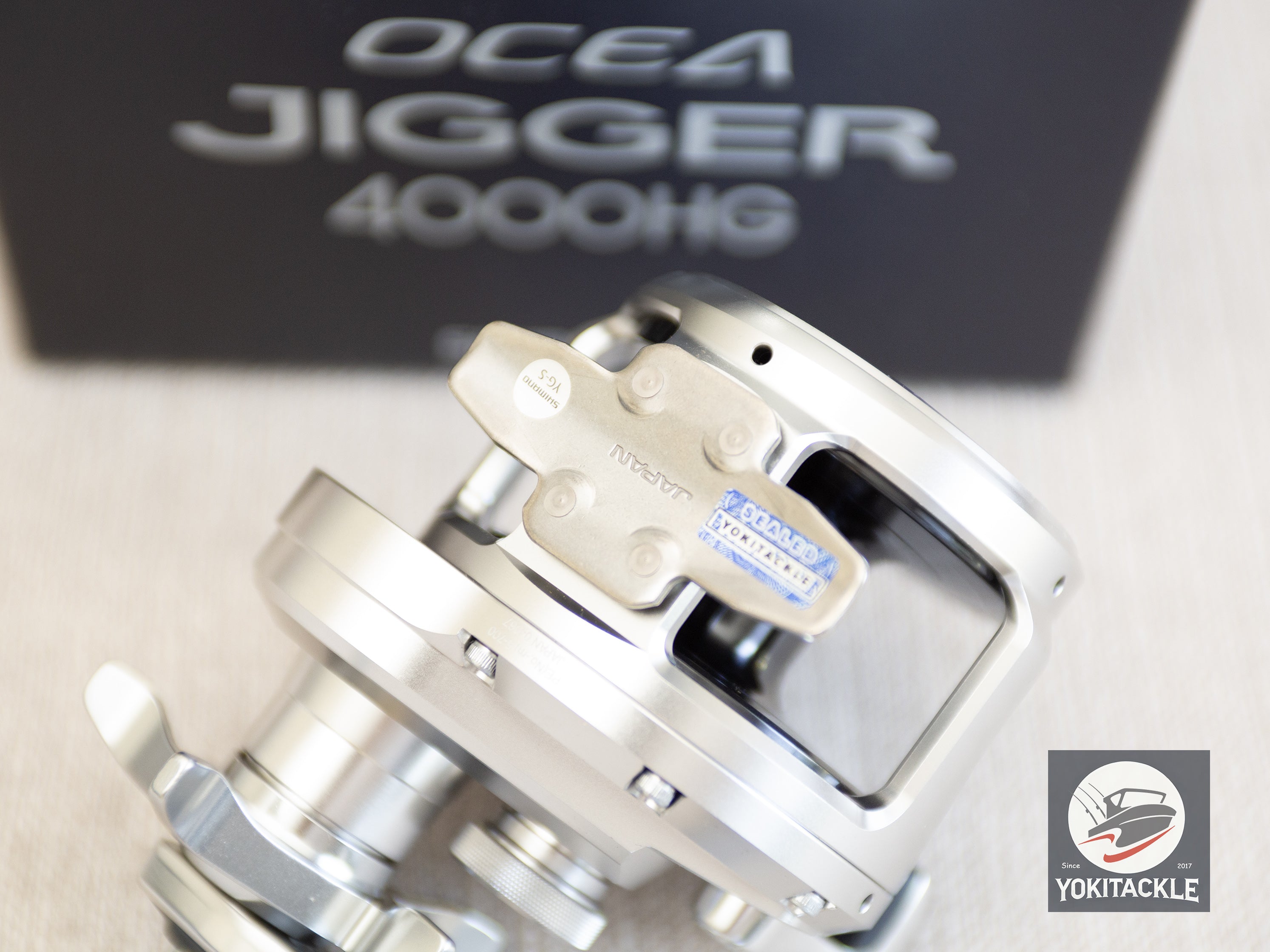 Shimano Ocea Jigger 4000HG Jigging Reel Right Handle