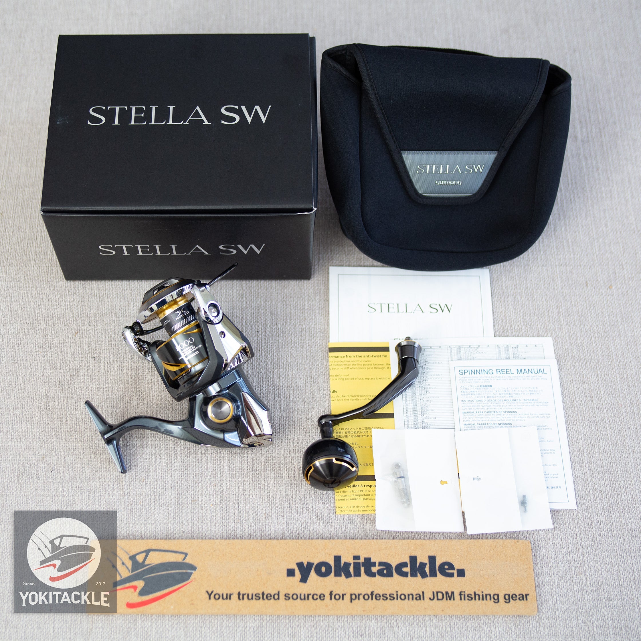 Shimano 25 STELLA SW 8000HG Spinning Reel