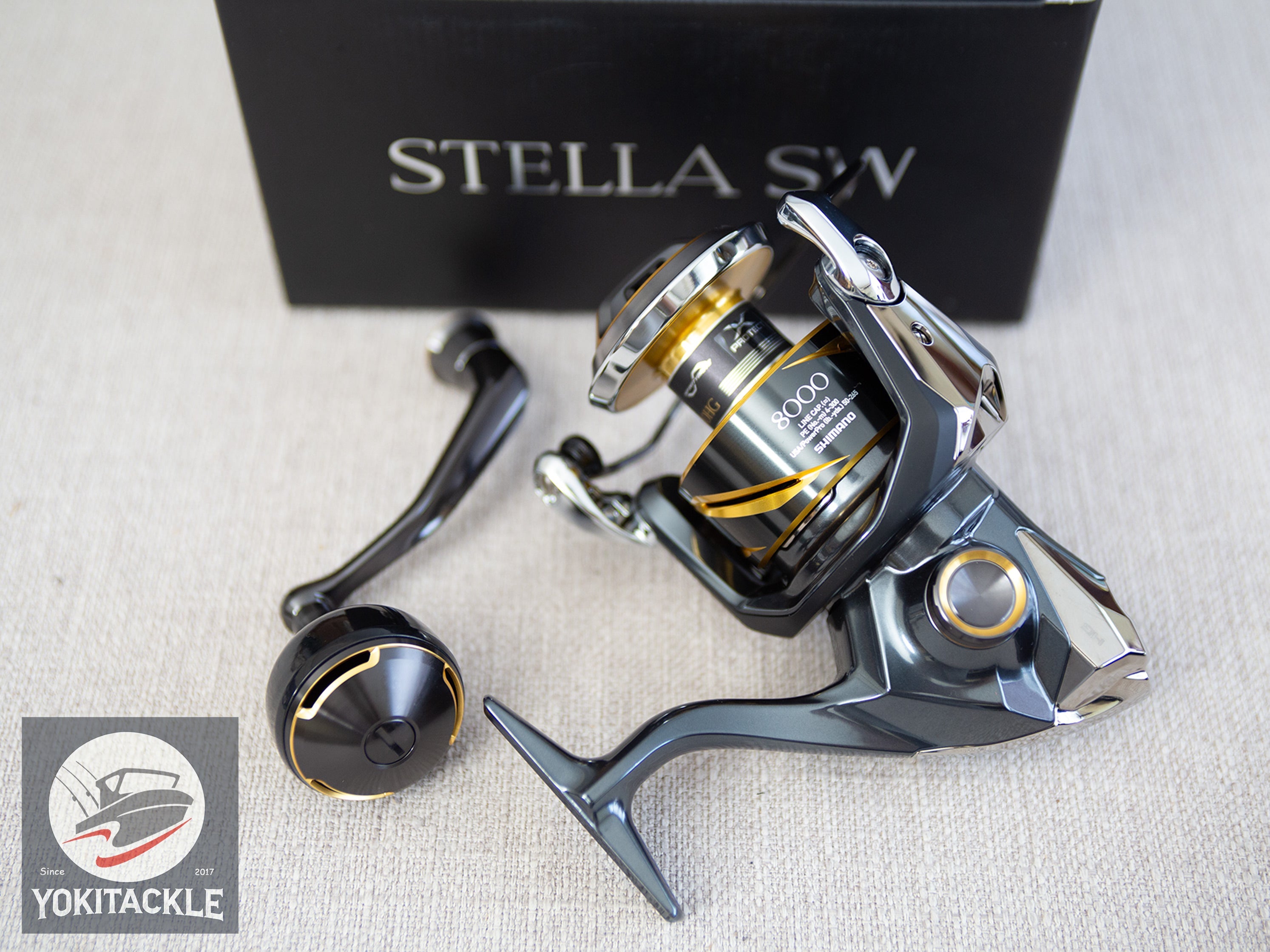 Shimano 25 STELLA SW 8000HG Spinning Reel