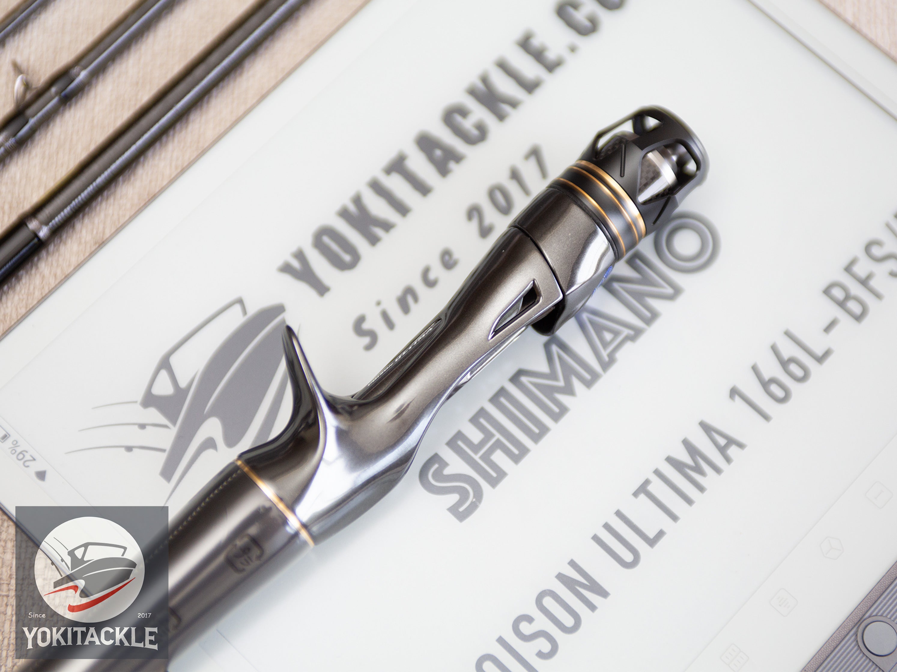 JACKALL/SHIMANO POISON ULTIMA 166L-BFS/5 Piece Baitcasting rod