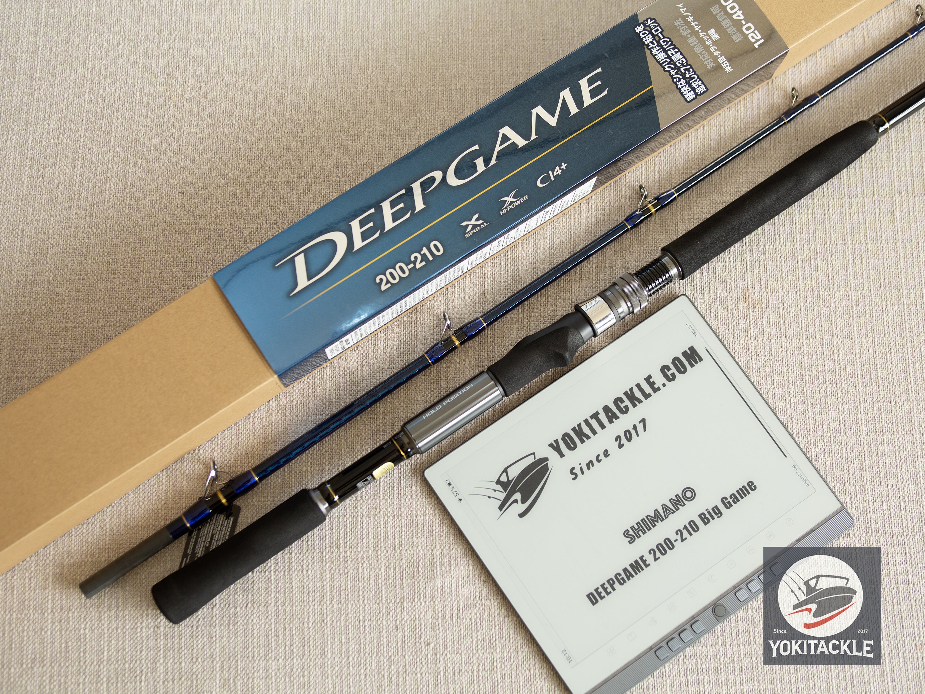 Shimano 23 DEEPGAME 200-210 Big Game Rod for Electric Reel
