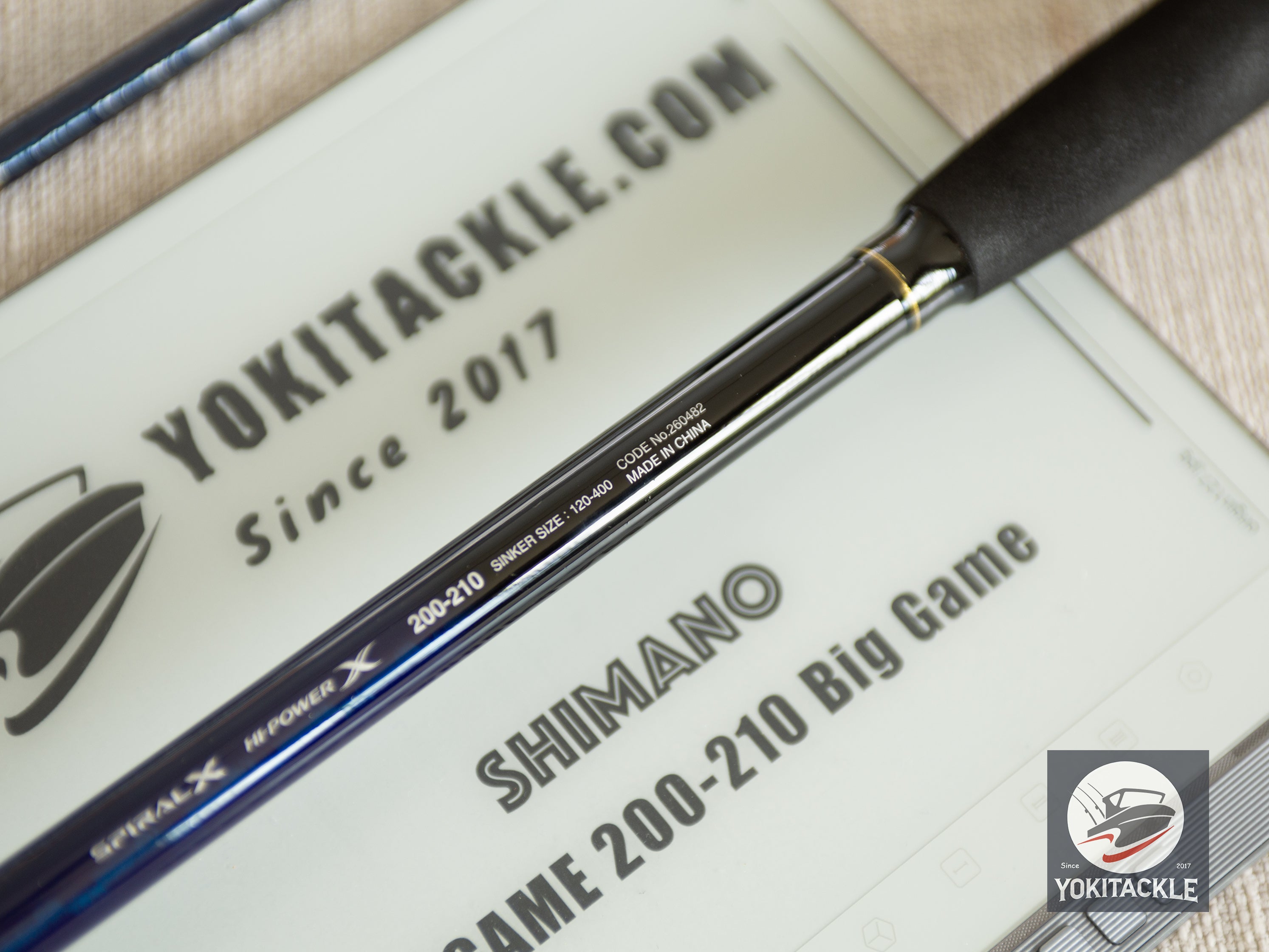 Shimano 23 DEEPGAME 200-210 Big Game Rod for Electric Reel
