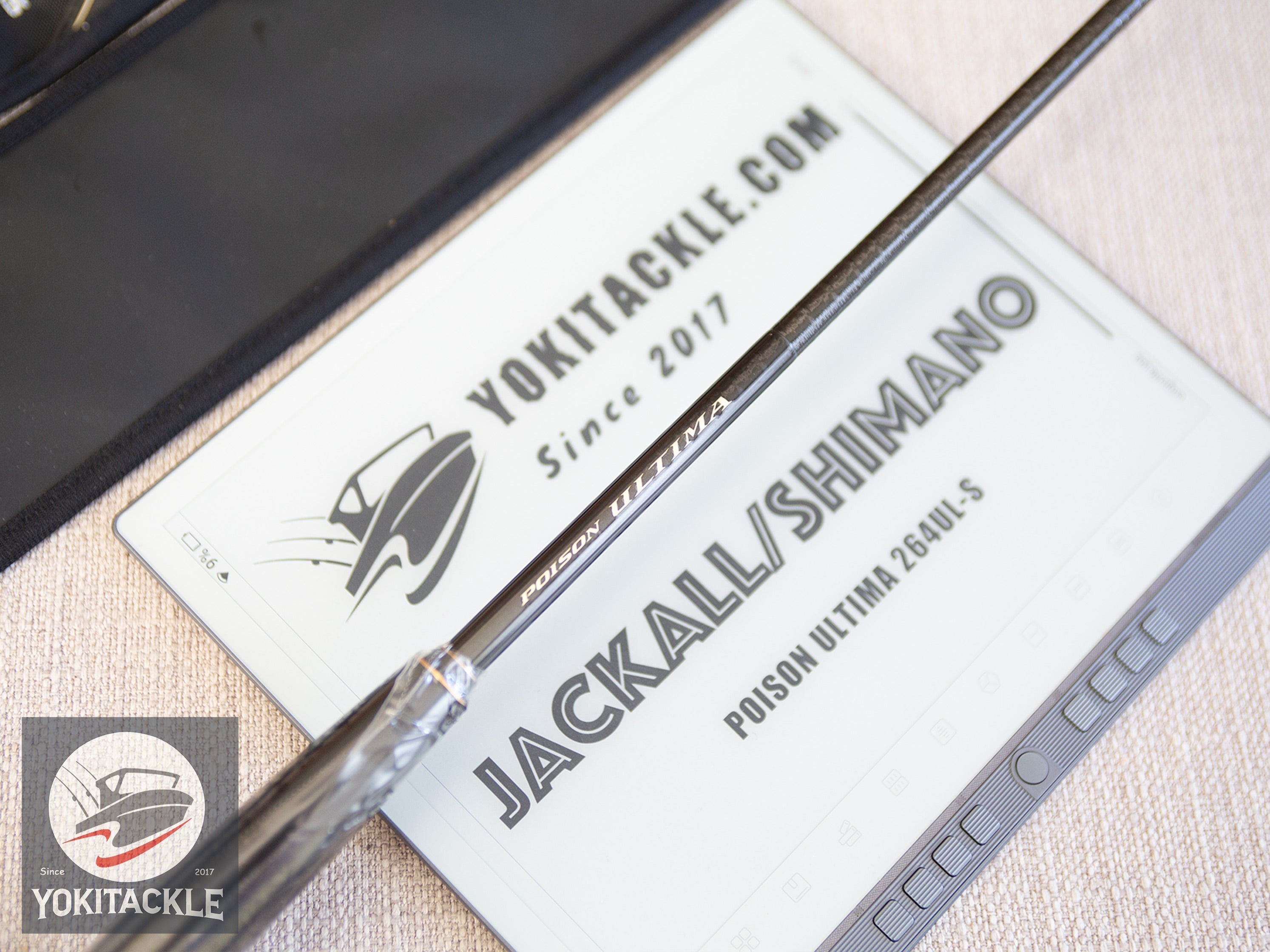 JACKALL/SHIMANO POISON ULTIMA 264UL-S Spinning Rod