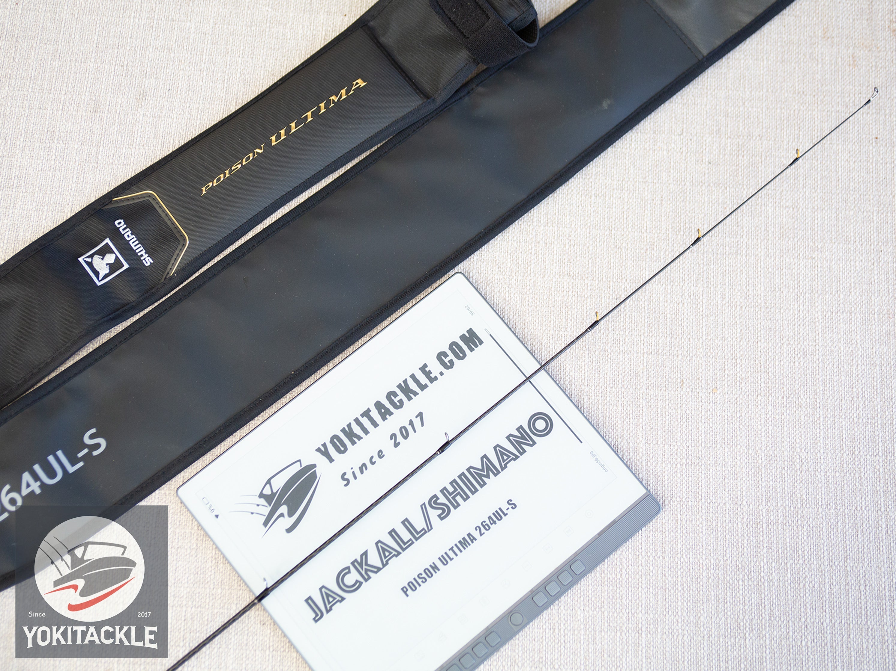 JACKALL/SHIMANO POISON ULTIMA 264UL-S Spinning Rod