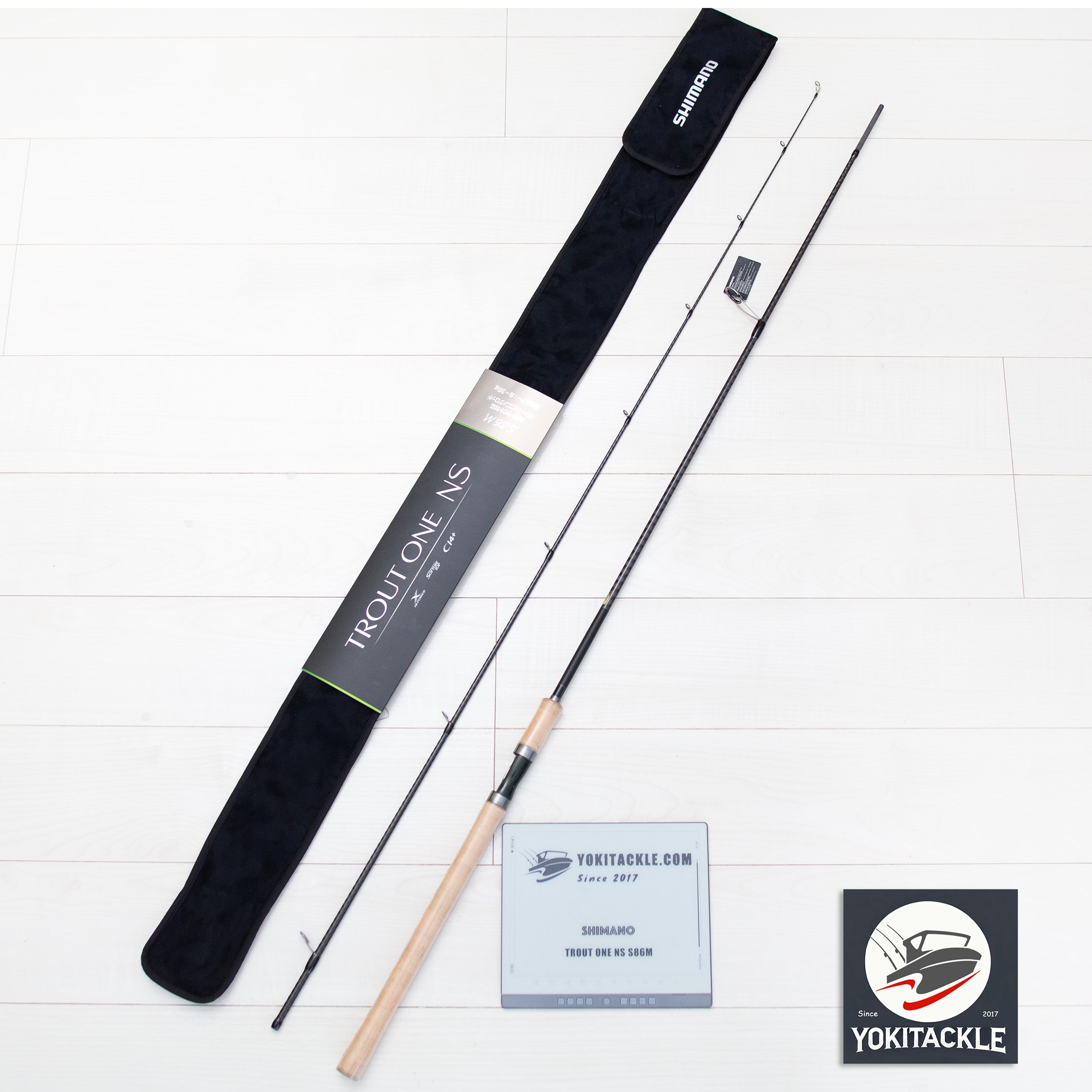 Shimano 2024 TROUT ONE NS S86M Spinning Rod