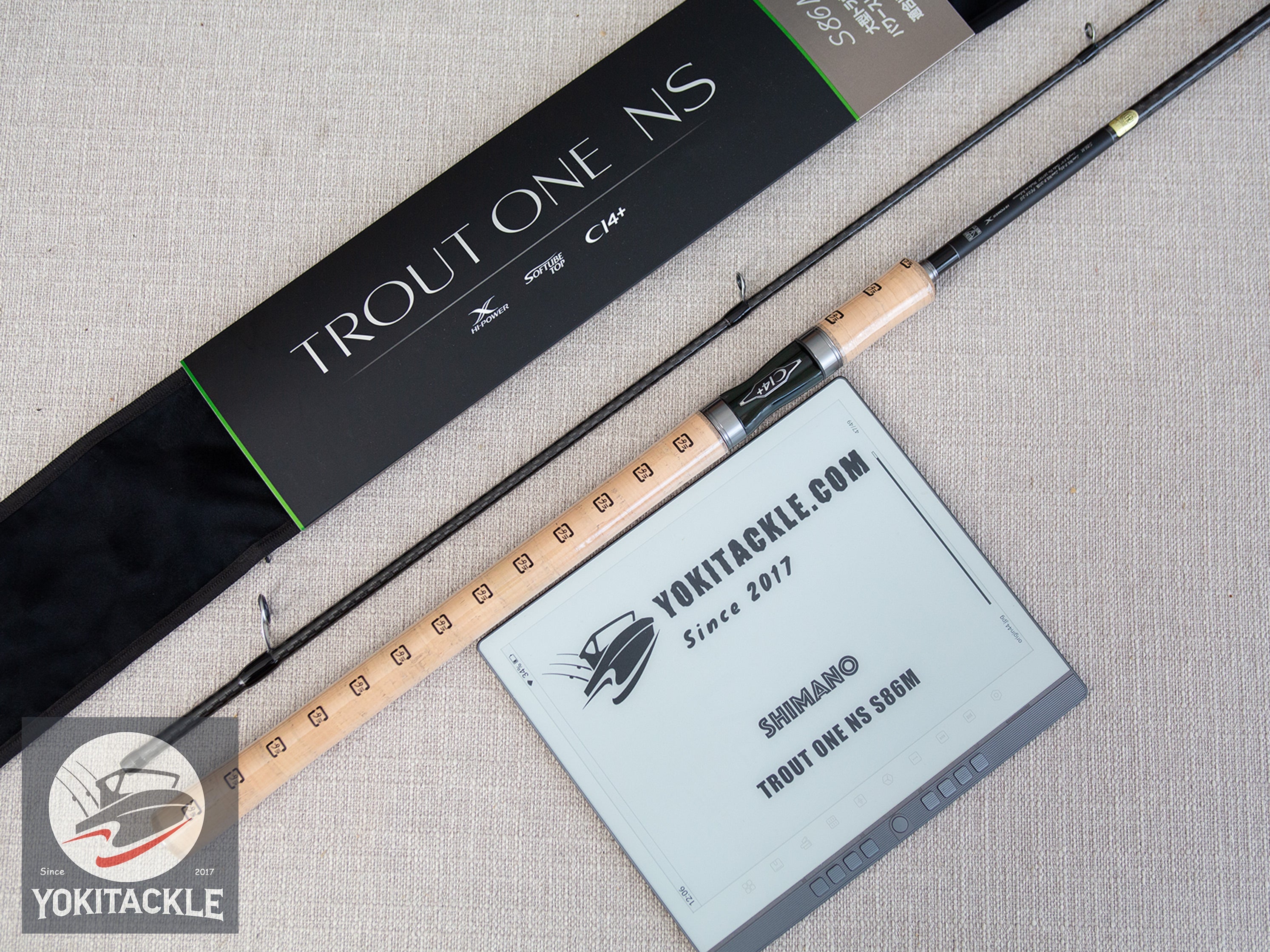 Shimano 2024 TROUT ONE NS S86M Spinning Rod