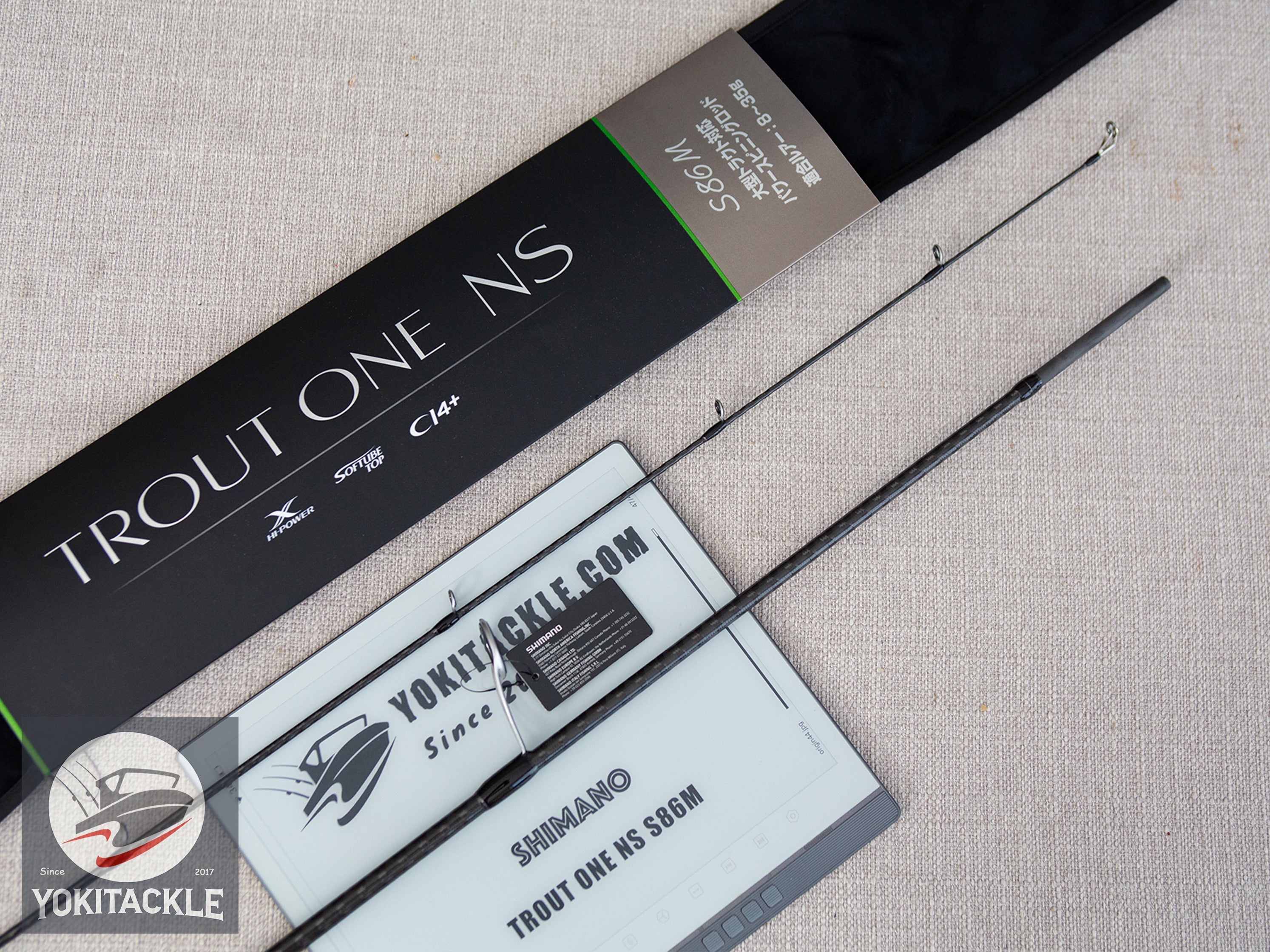 Shimano 2024 TROUT ONE NS S86M Spinning Rod