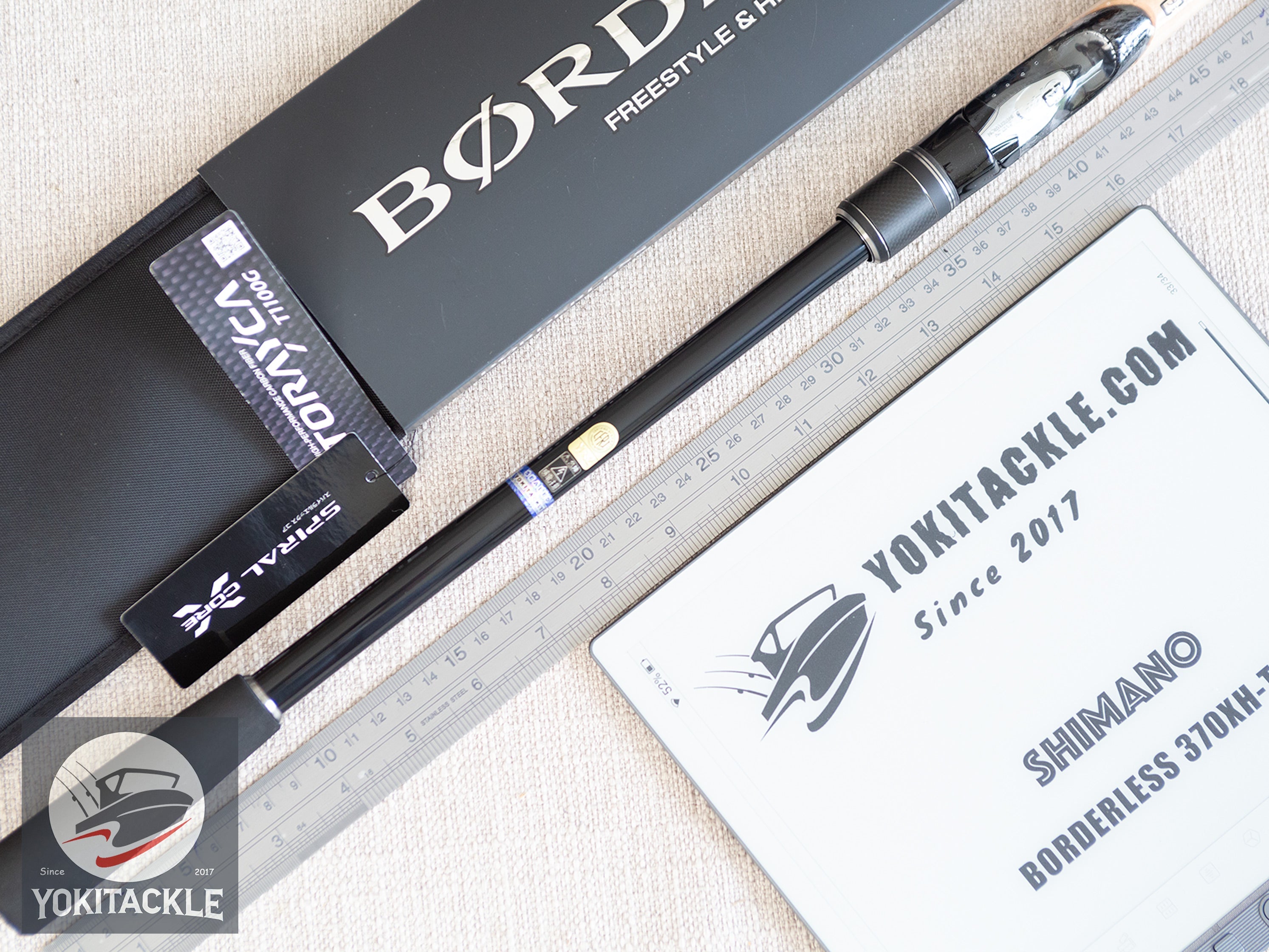 Shimano 22 BORDERLESS 370XH-TK Pole Rod