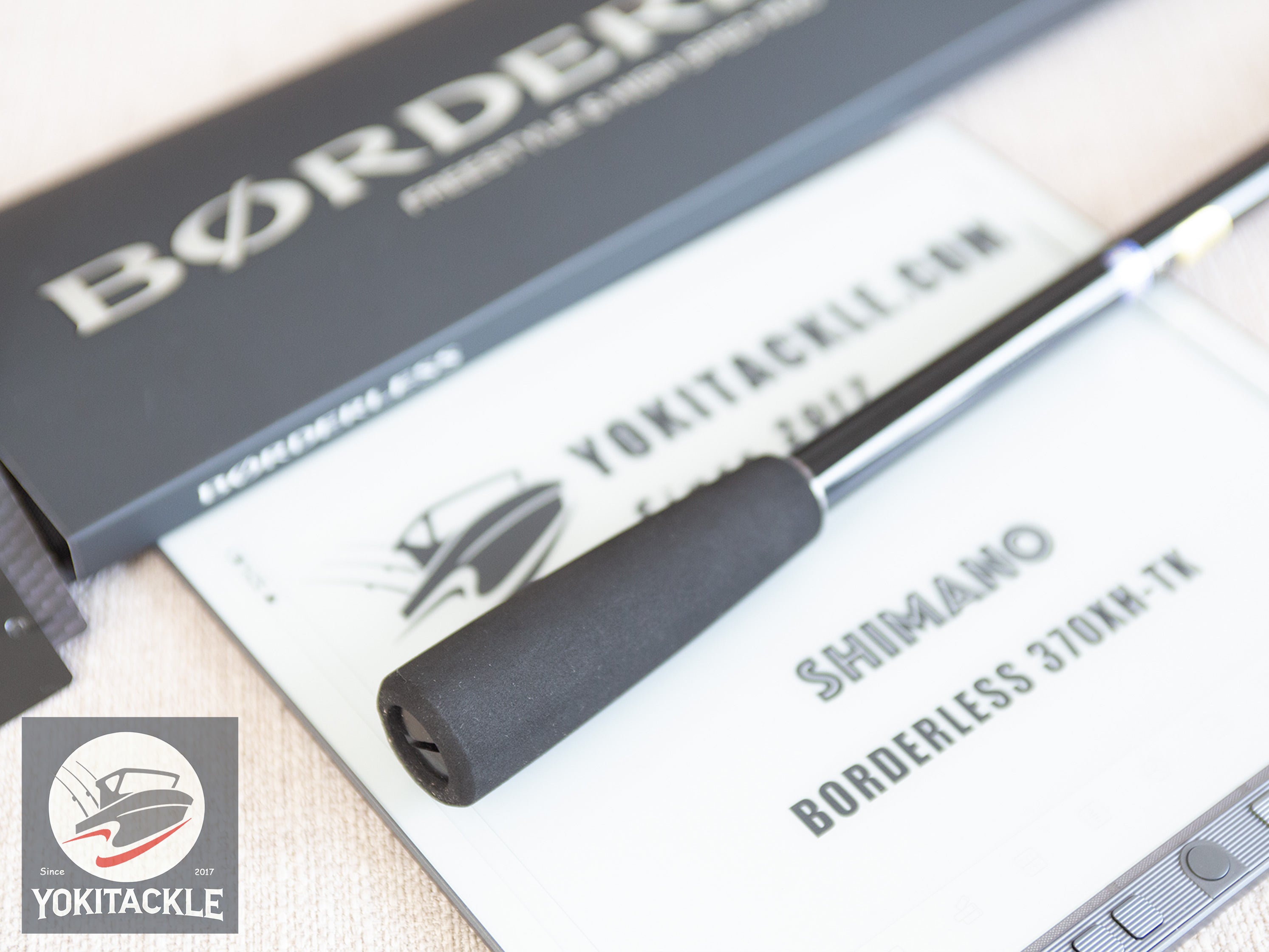 Shimano 22 BORDERLESS 370XH-TK Pole Rod