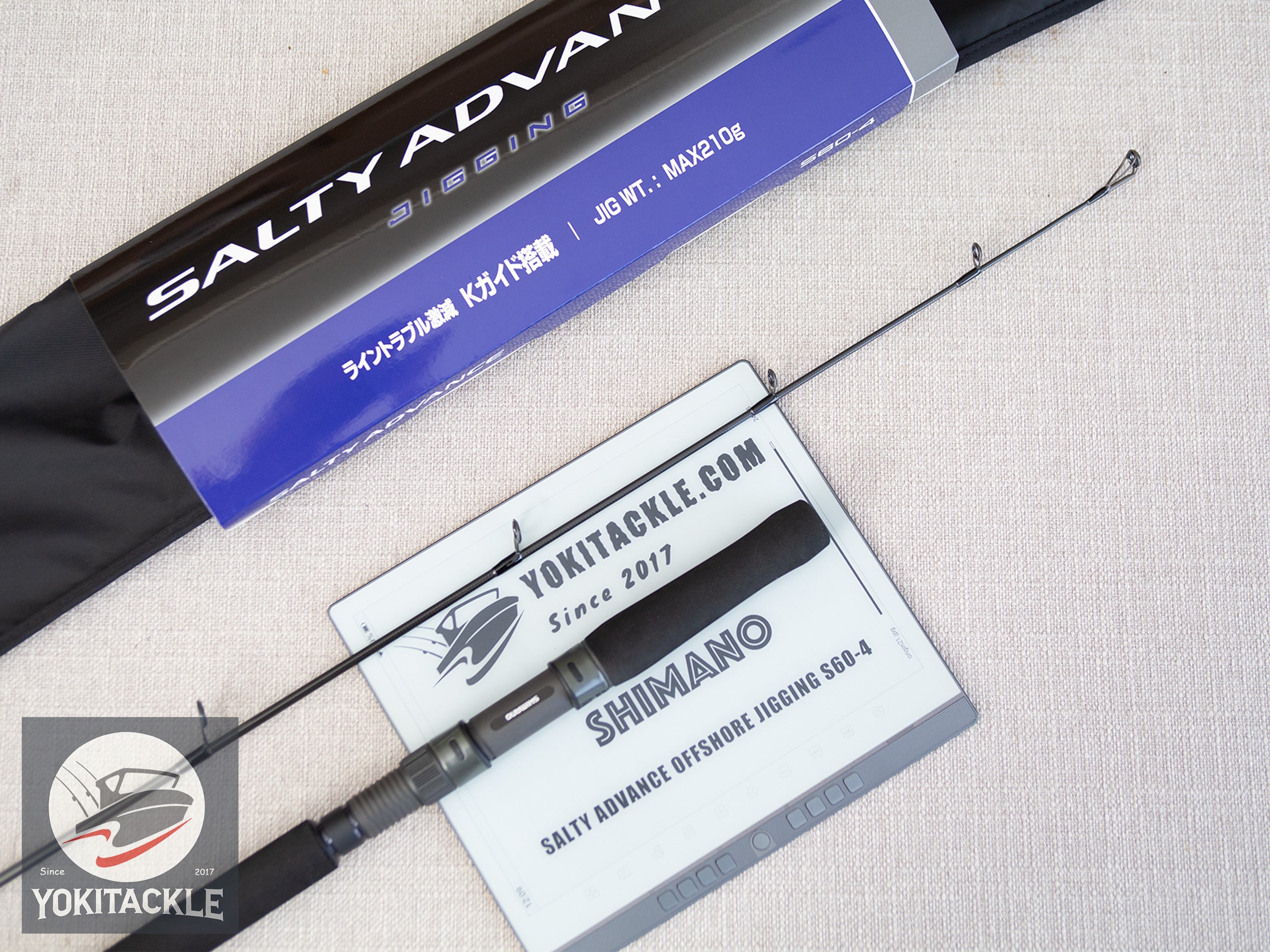 Shimano 25 SALTY ADVANCE OFFSHORE JIGGING S60-4 Spinning Rod