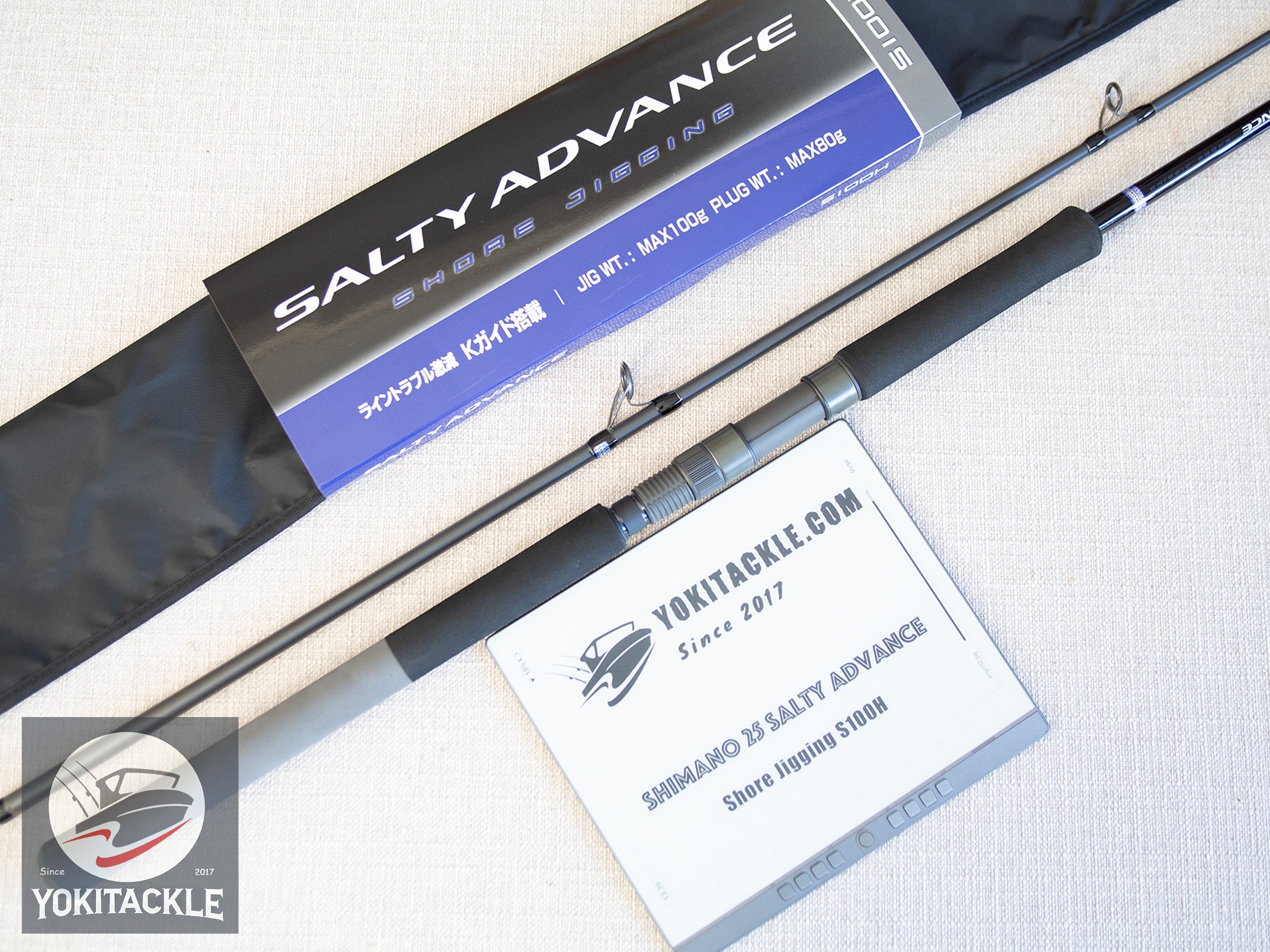 Shimano 25 SALTY ADVANCE Shore Jigging S100H Saltwater Rod