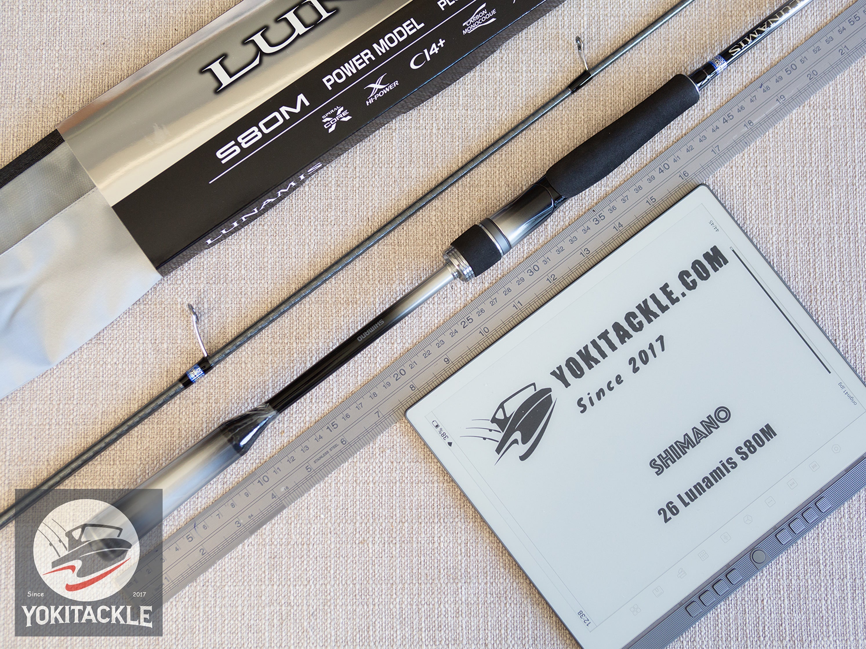 Shimano 26 Lunamis S80M Spinning Sea Bass Inshore Fishing Rod