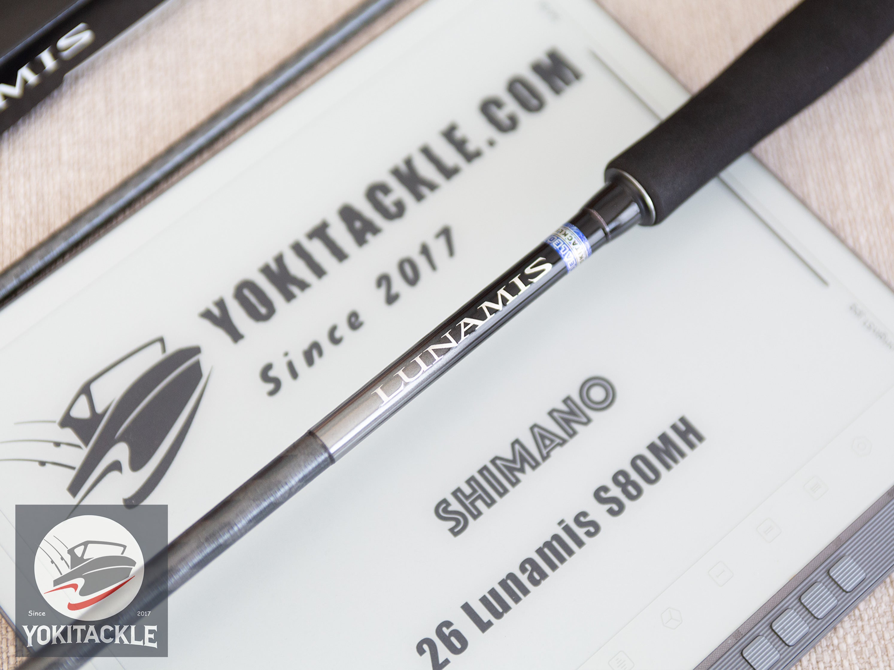 Shimano 26 Lunamis S80MH Spinning Sea Bass Inshore Fishing Rod
