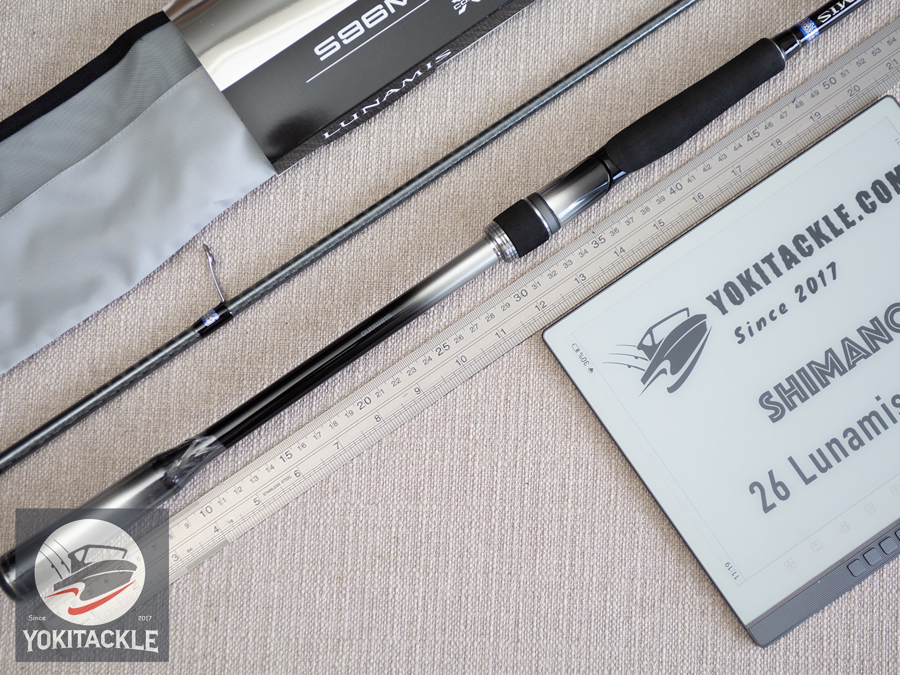 Shimano 26 Lunamis S96MH Spinning Sea Bass Inshore Fishing Rod