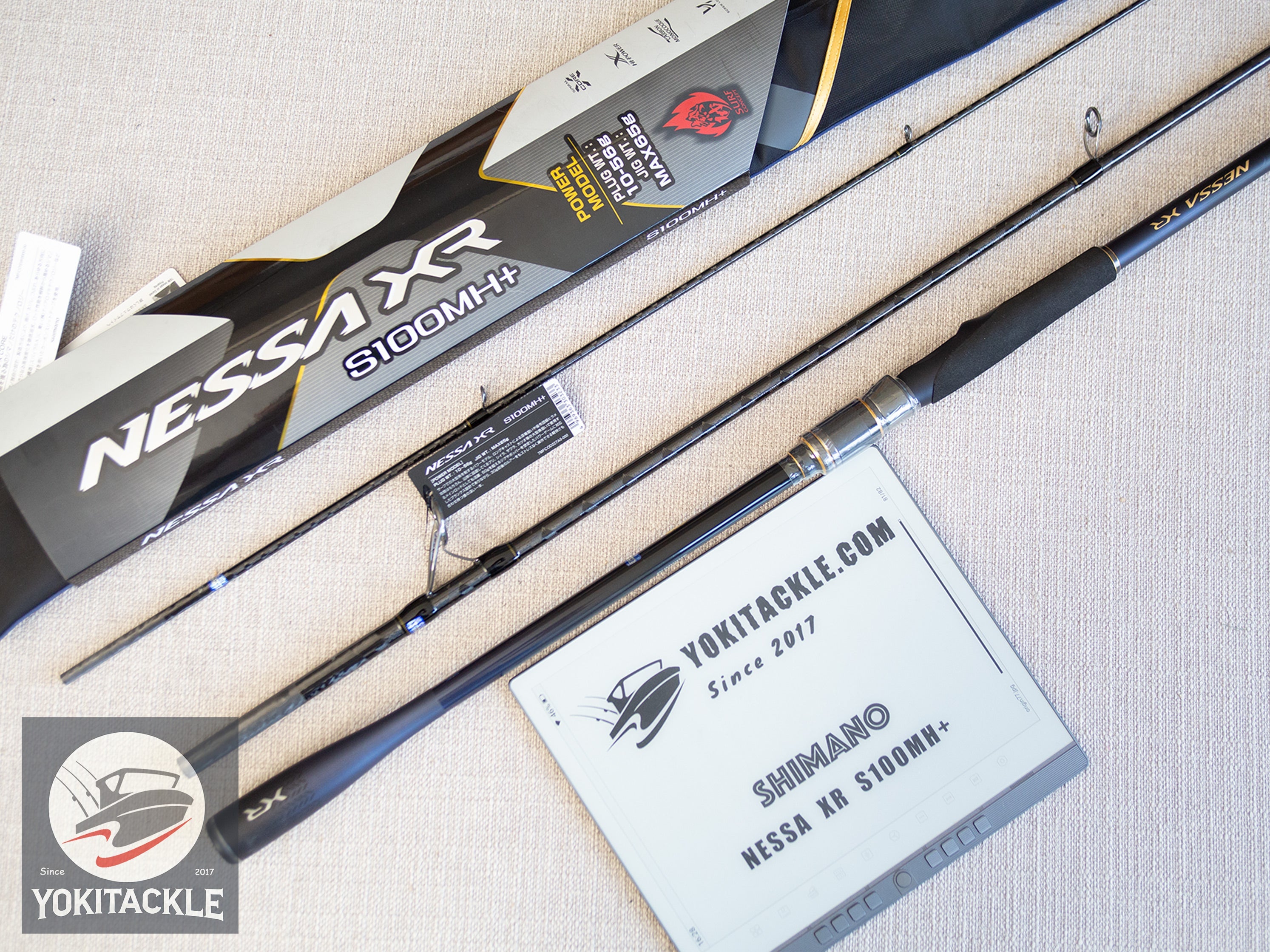 Shimano 21 NESSA XR S100MH+ Spinning Rod