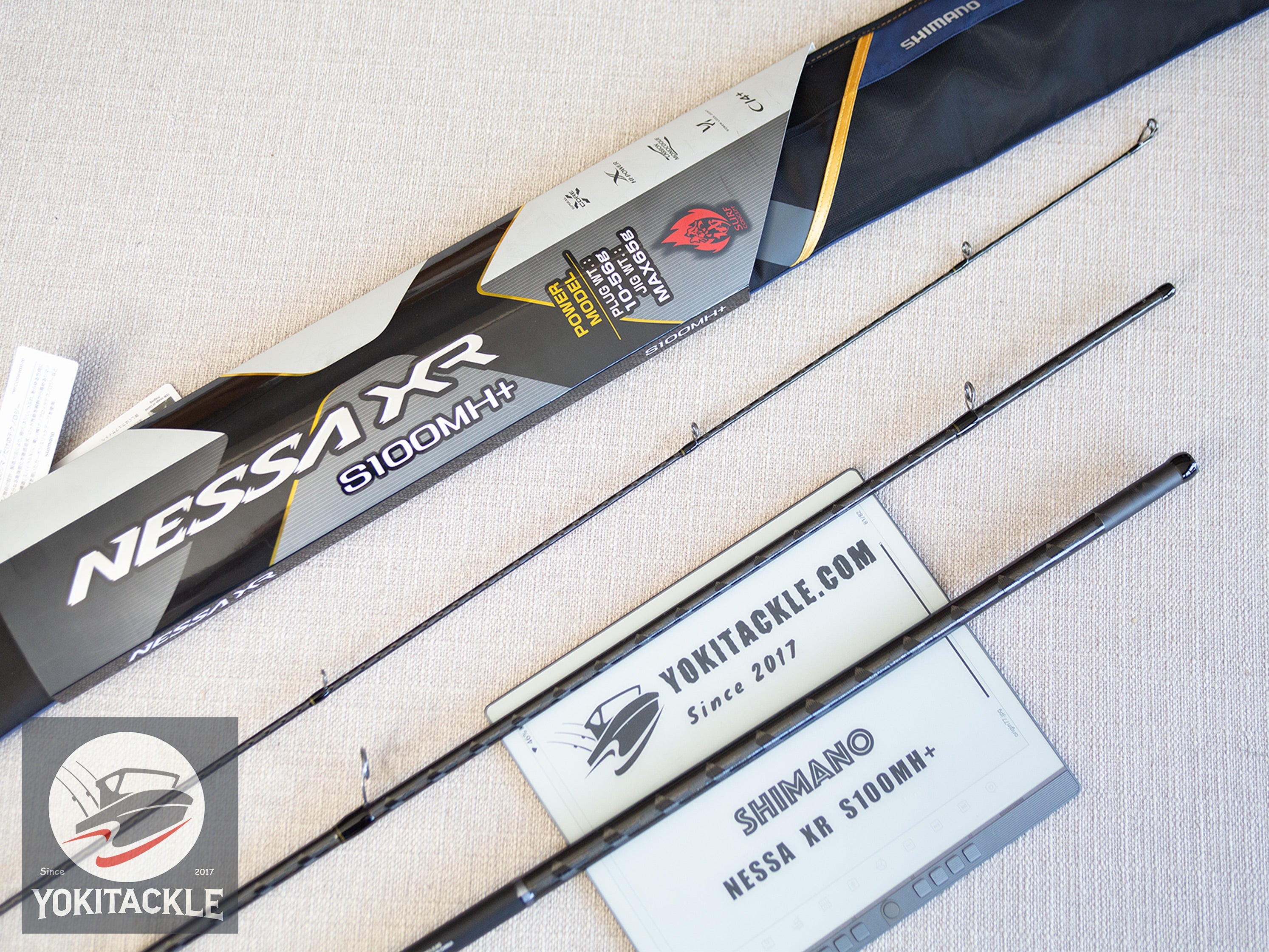 Shimano 21 NESSA XR S100MH+ Spinning Rod