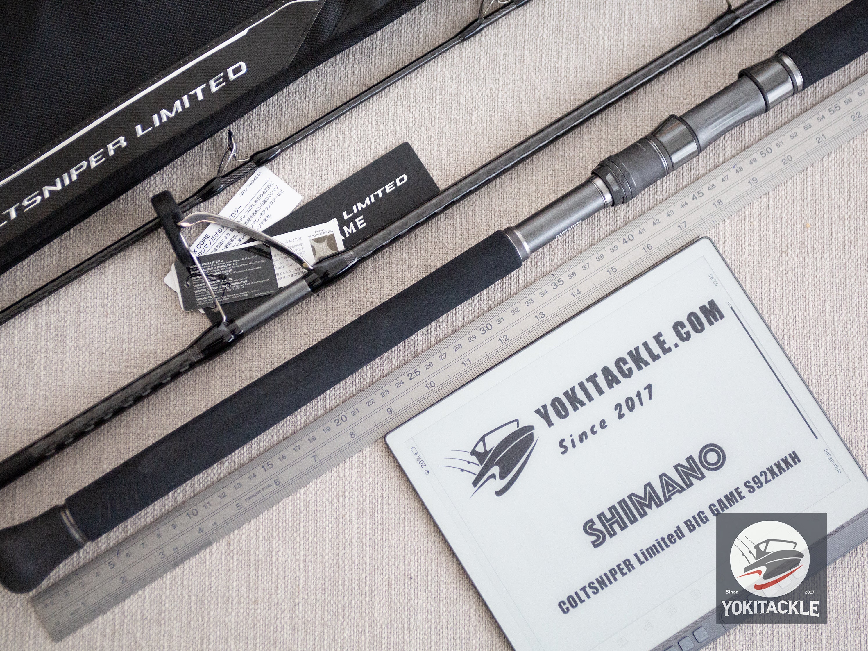 Shimano 24 COLTSNIPER Limited BIG GAME S92XXXH 3pc Spinning Rod