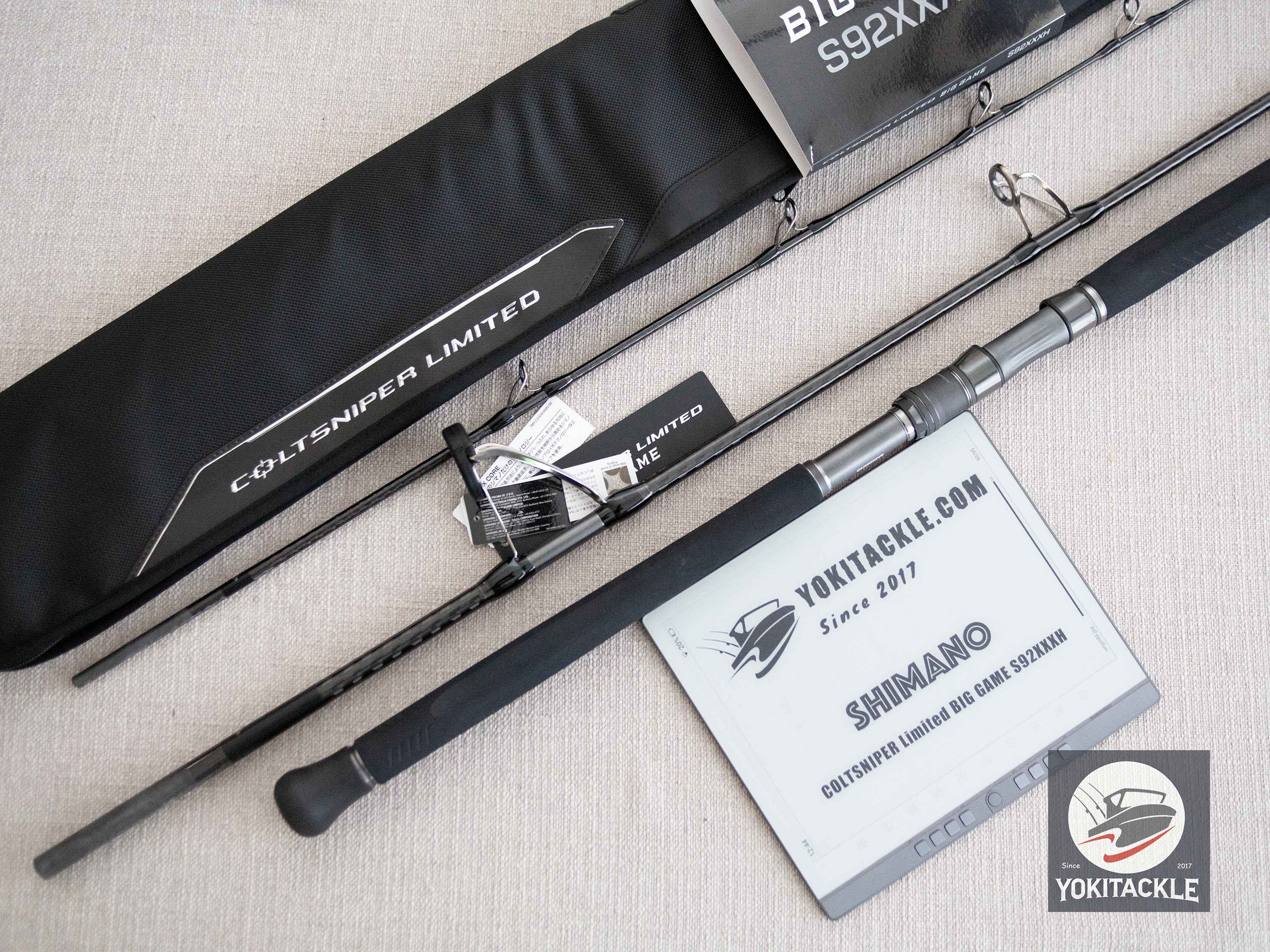 Shimano 24 COLTSNIPER Limited BIG GAME S92XXXH 3pc Spinning Rod