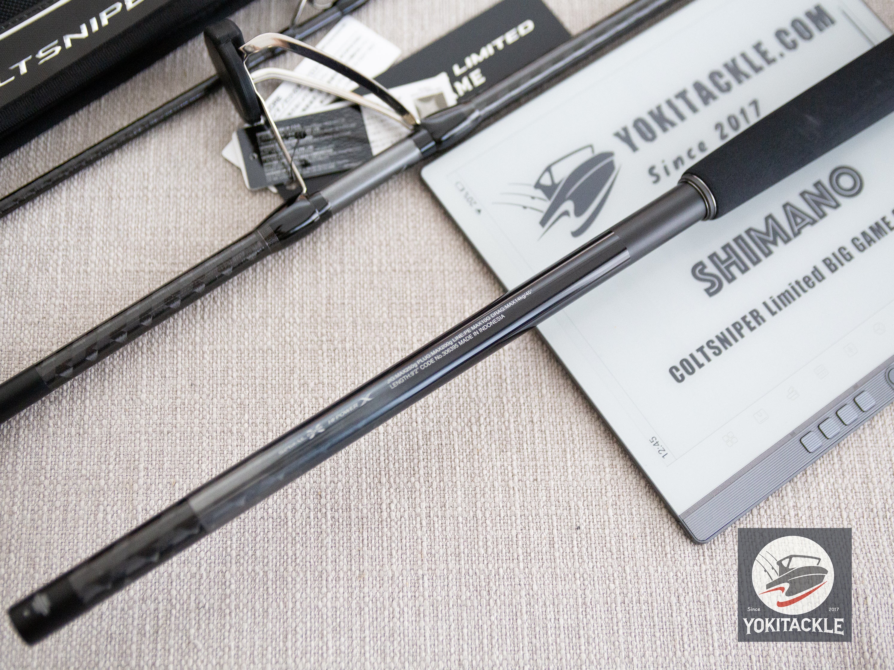 Shimano 24 COLTSNIPER Limited BIG GAME S92XXXH 3pc Spinning Rod