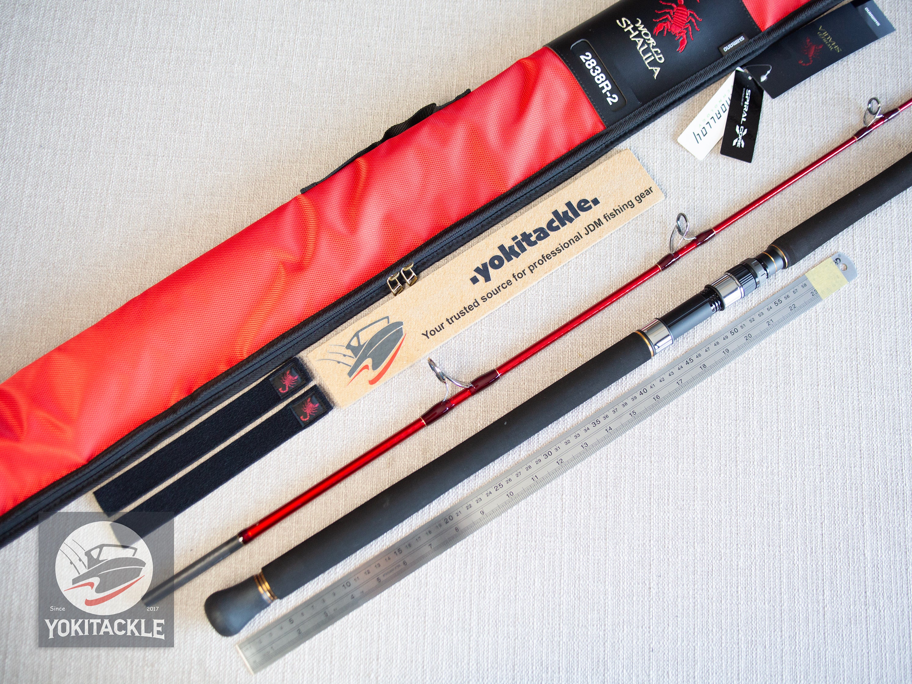 Shimano 20 World Shaula BG 2838R-2 Baitcasting Rod