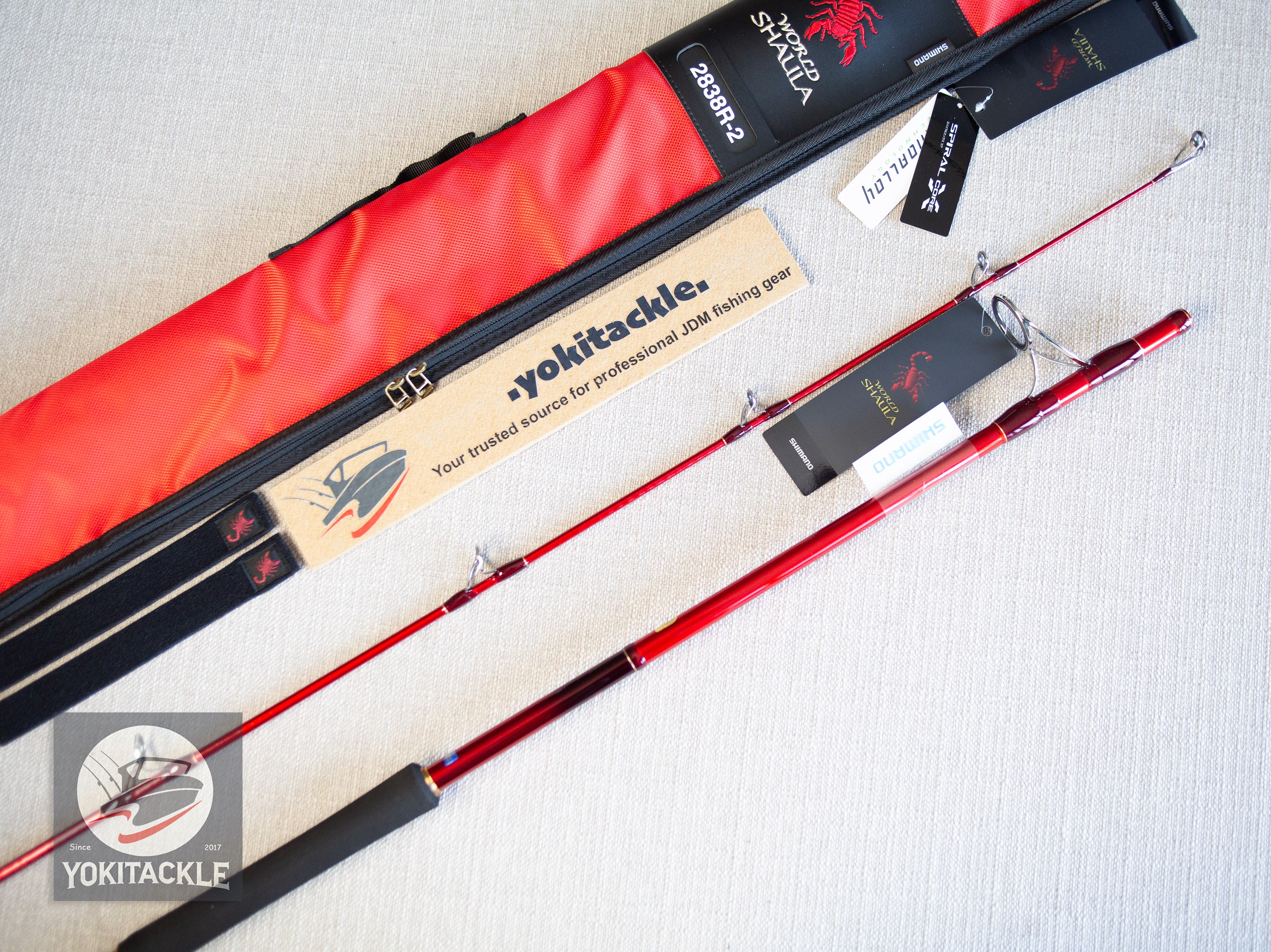 Shimano 20 World Shaula BG 2838R-2 Baitcasting Rod