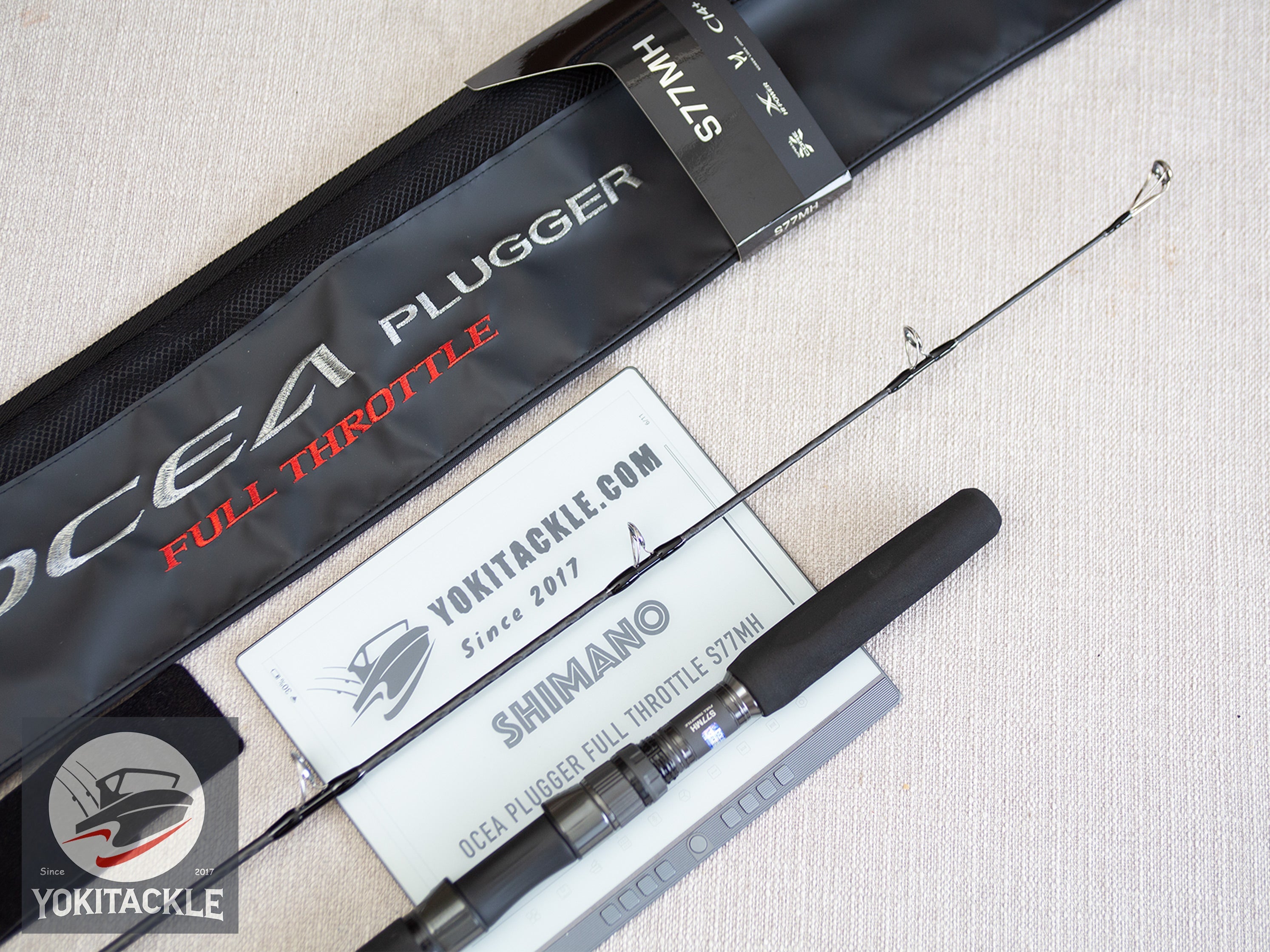 Shimano 24 OCEA PLUGGER FULL THROTTLE S77MH Spinning Rod