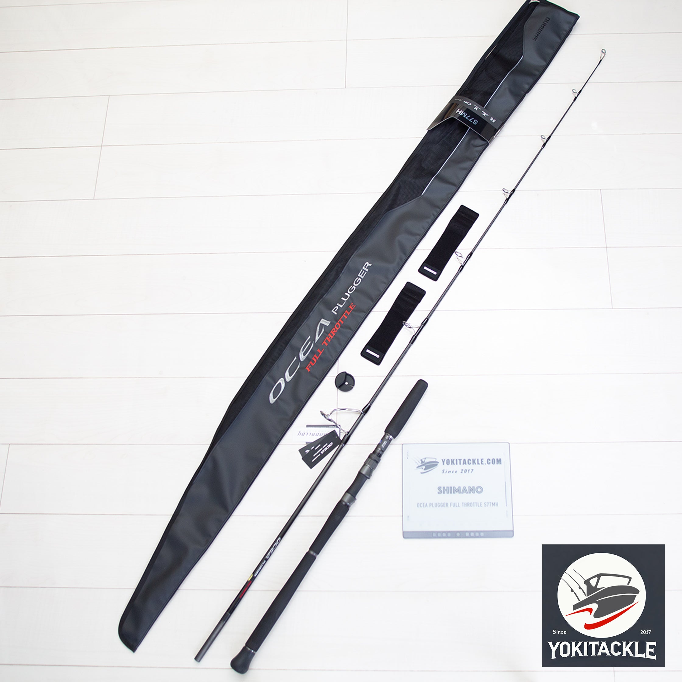 Shimano 24 OCEA PLUGGER FULL THROTTLE S77MH Spinning Rod