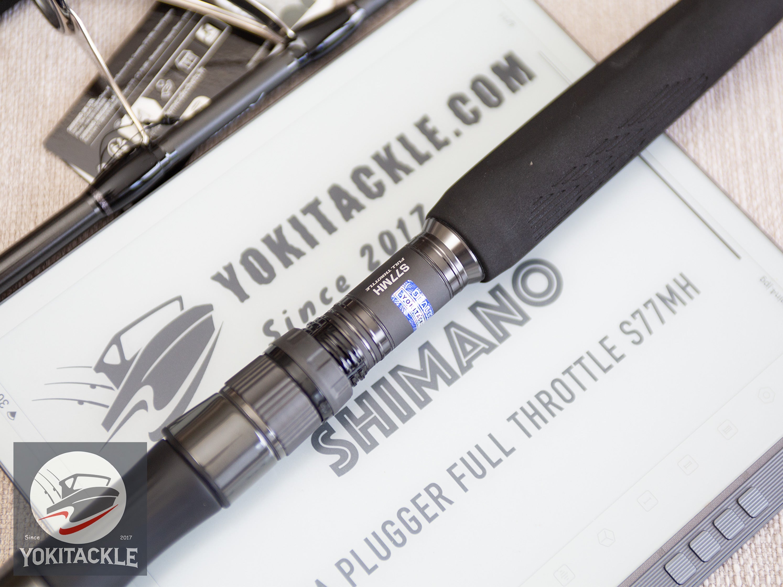 Shimano 24 OCEA PLUGGER FULL THROTTLE S77MH Spinning Rod