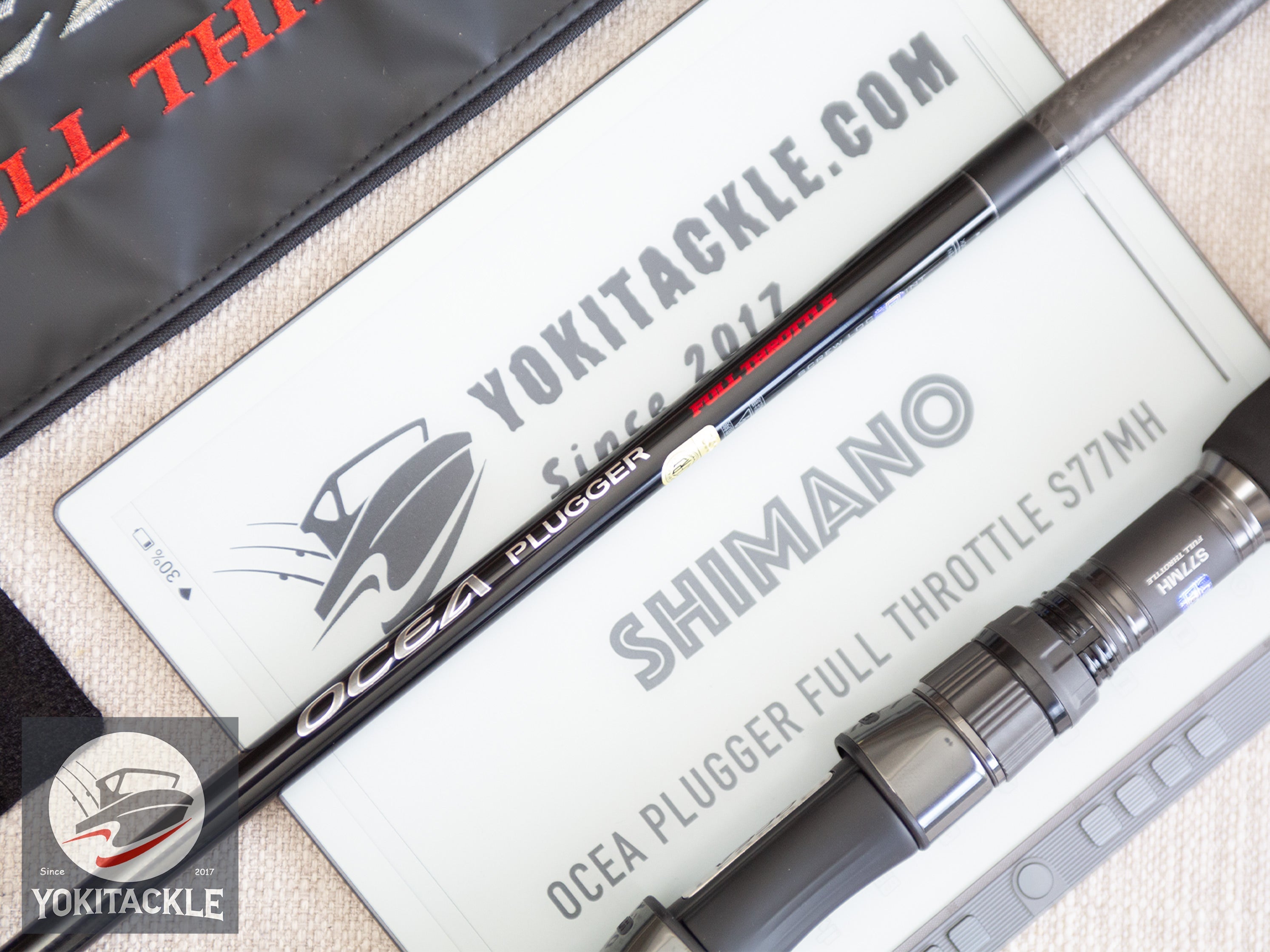 Shimano 24 OCEA PLUGGER FULL THROTTLE S77MH Spinning Rod