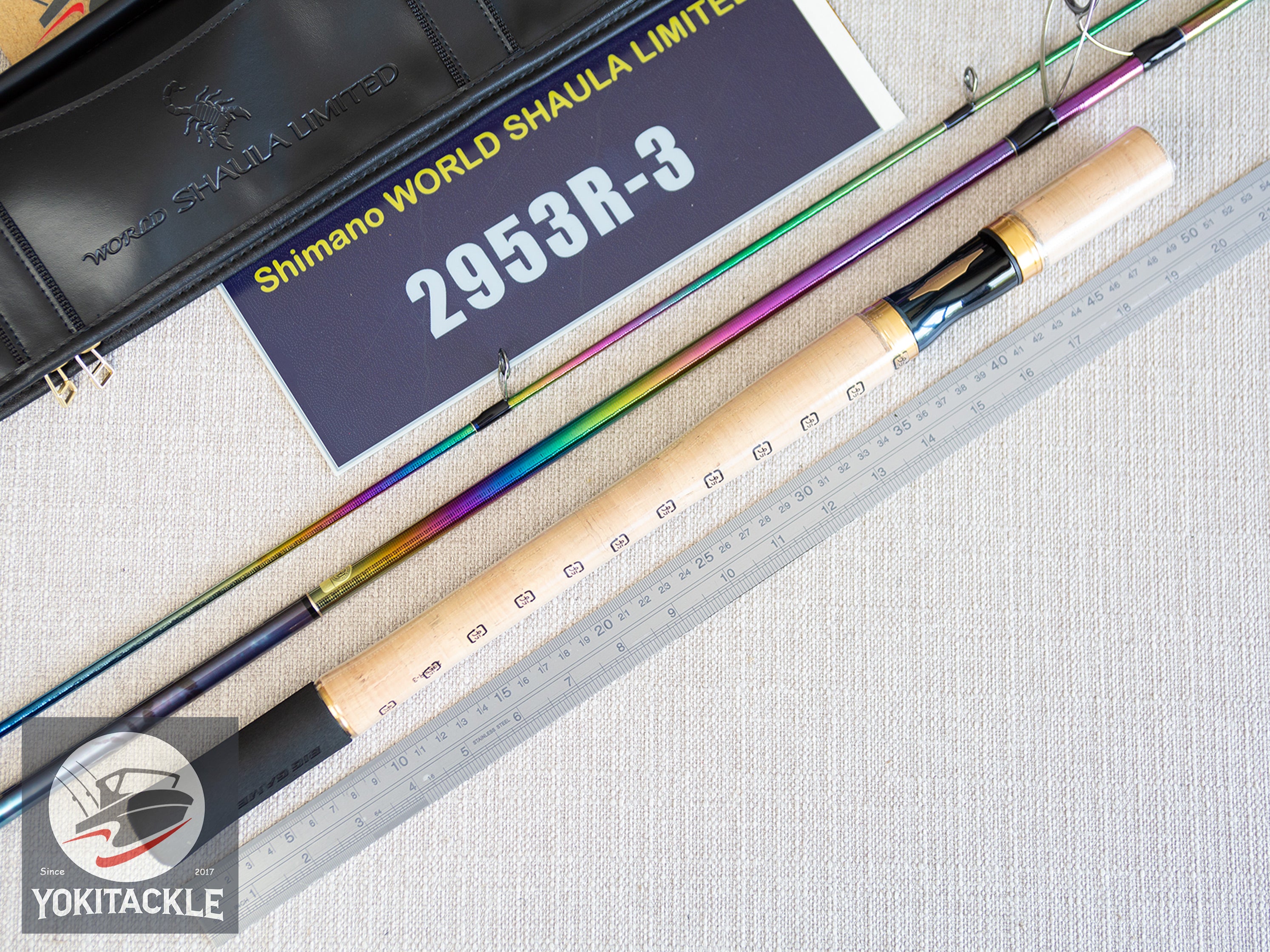 SHIMANO 23 WORLD SHAULA LIMITED 2953R-3 Spinning Rod