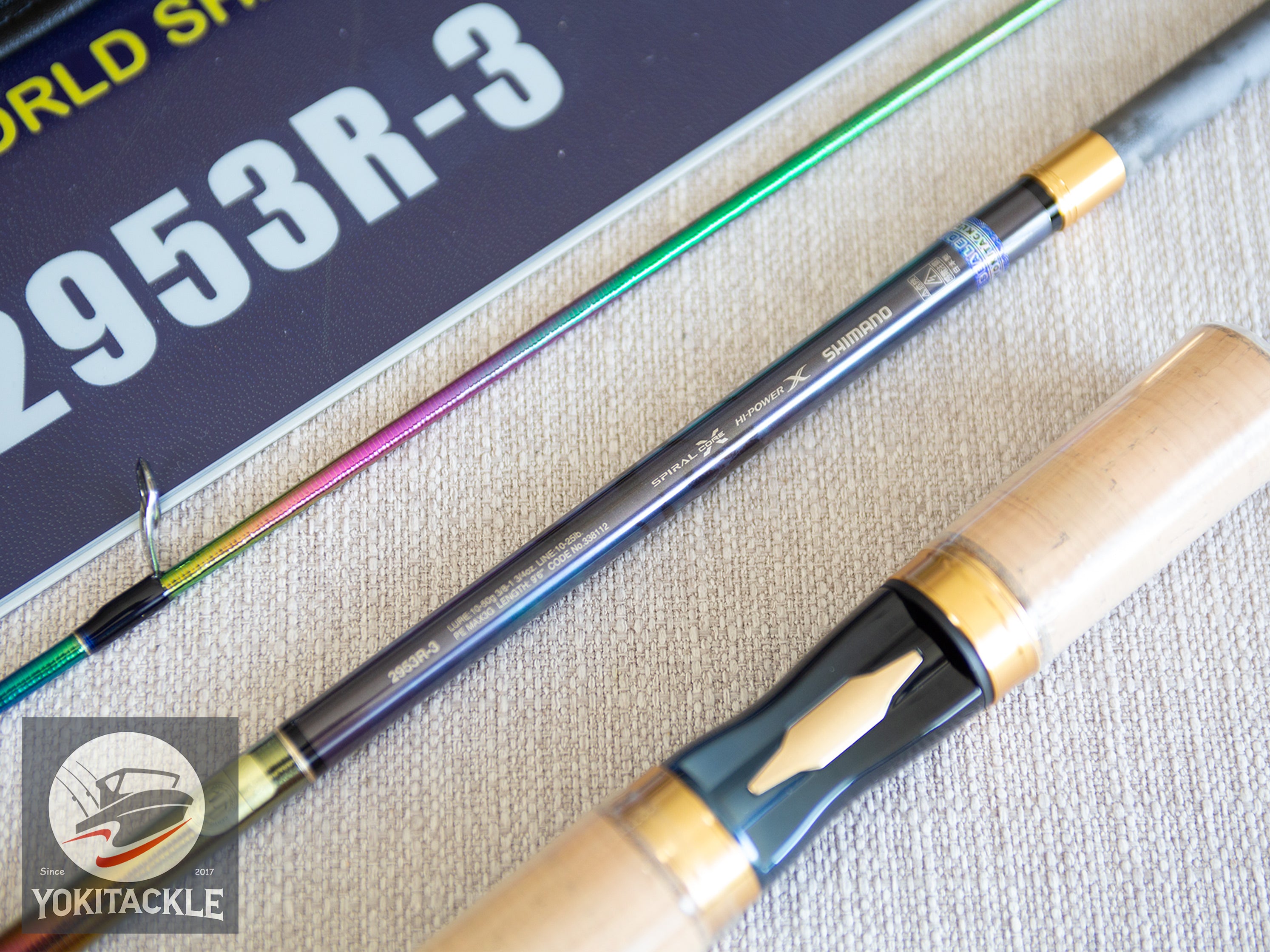 SHIMANO 23 WORLD SHAULA LIMITED 2953R-3 Spinning Rod