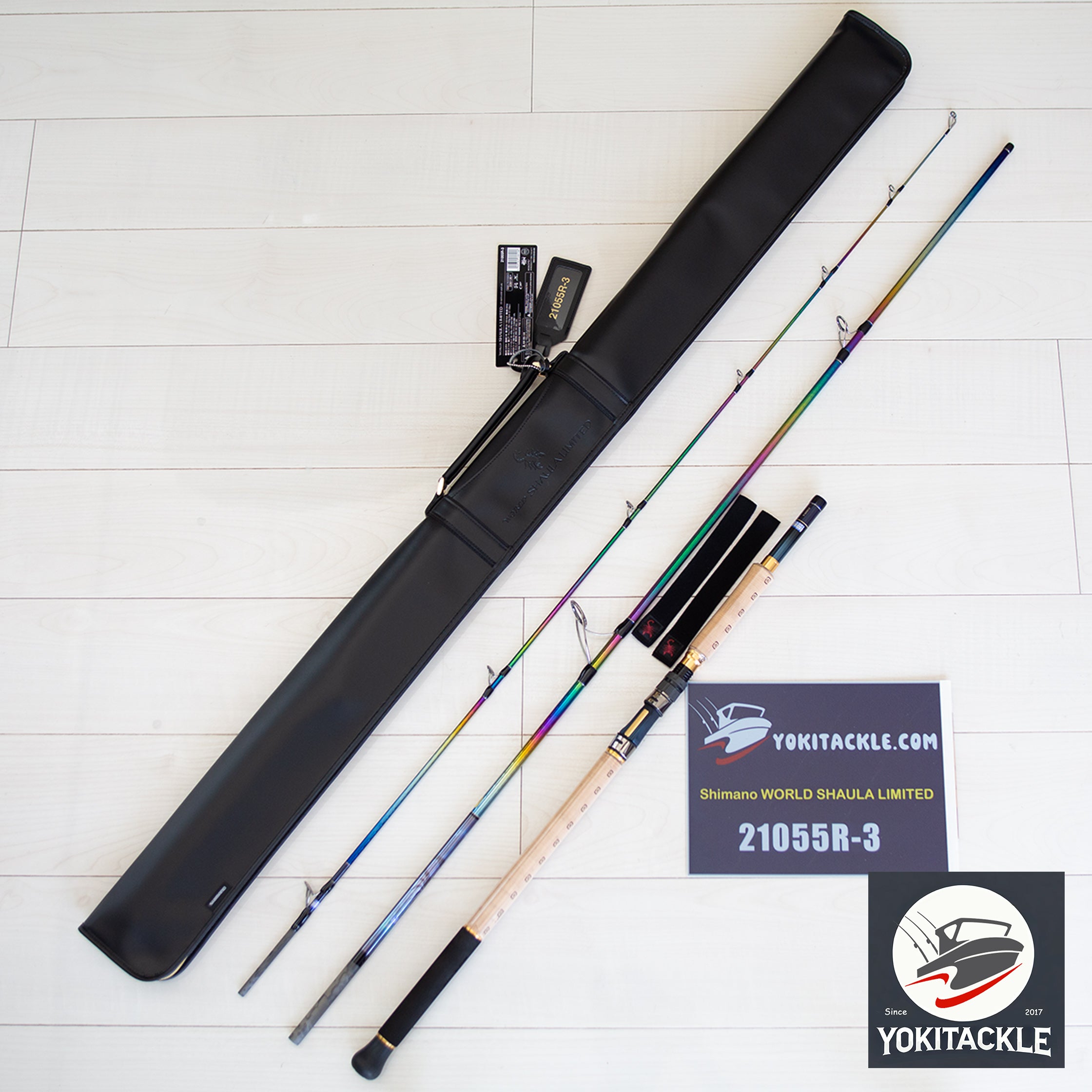 SHIMANO 23 WORLD SHAULA LIMITED 21055R-3 Spinning Rod