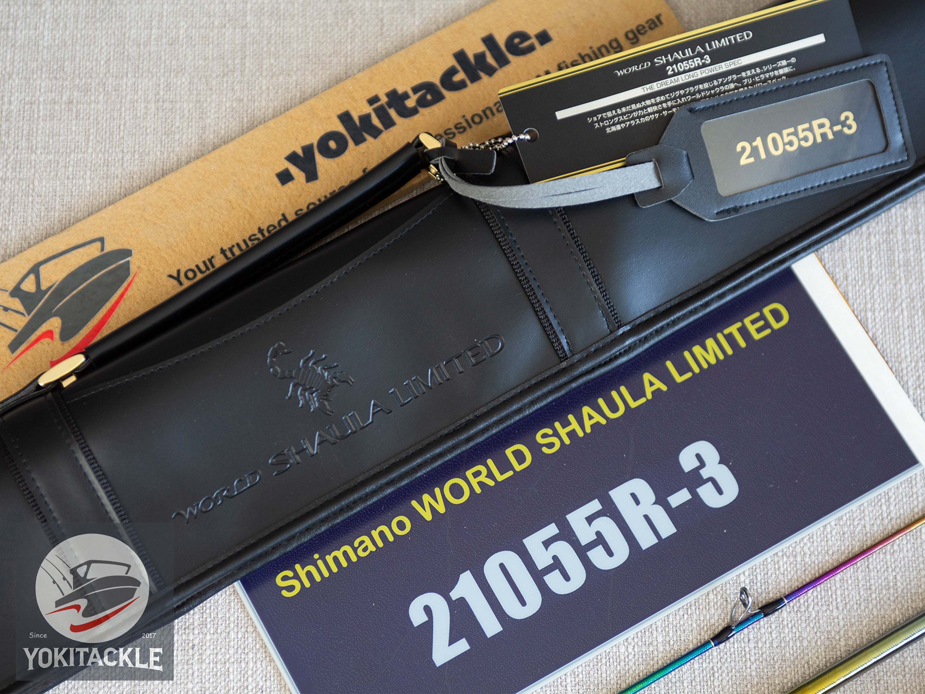 SHIMANO 23 WORLD SHAULA LIMITED 21055R-3 Spinning Rod