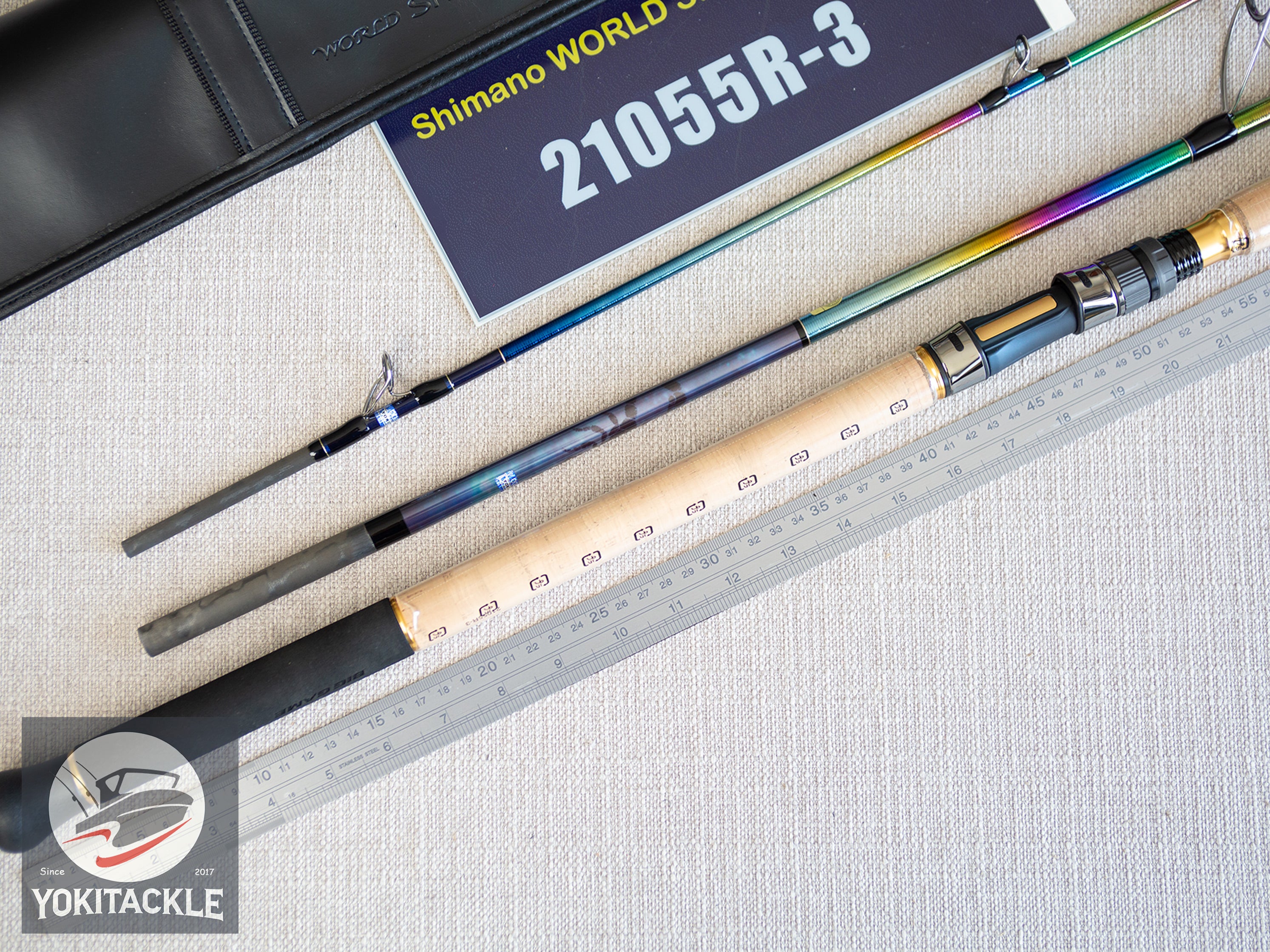 SHIMANO 23 WORLD SHAULA LIMITED 21055R-3 Spinning Rod