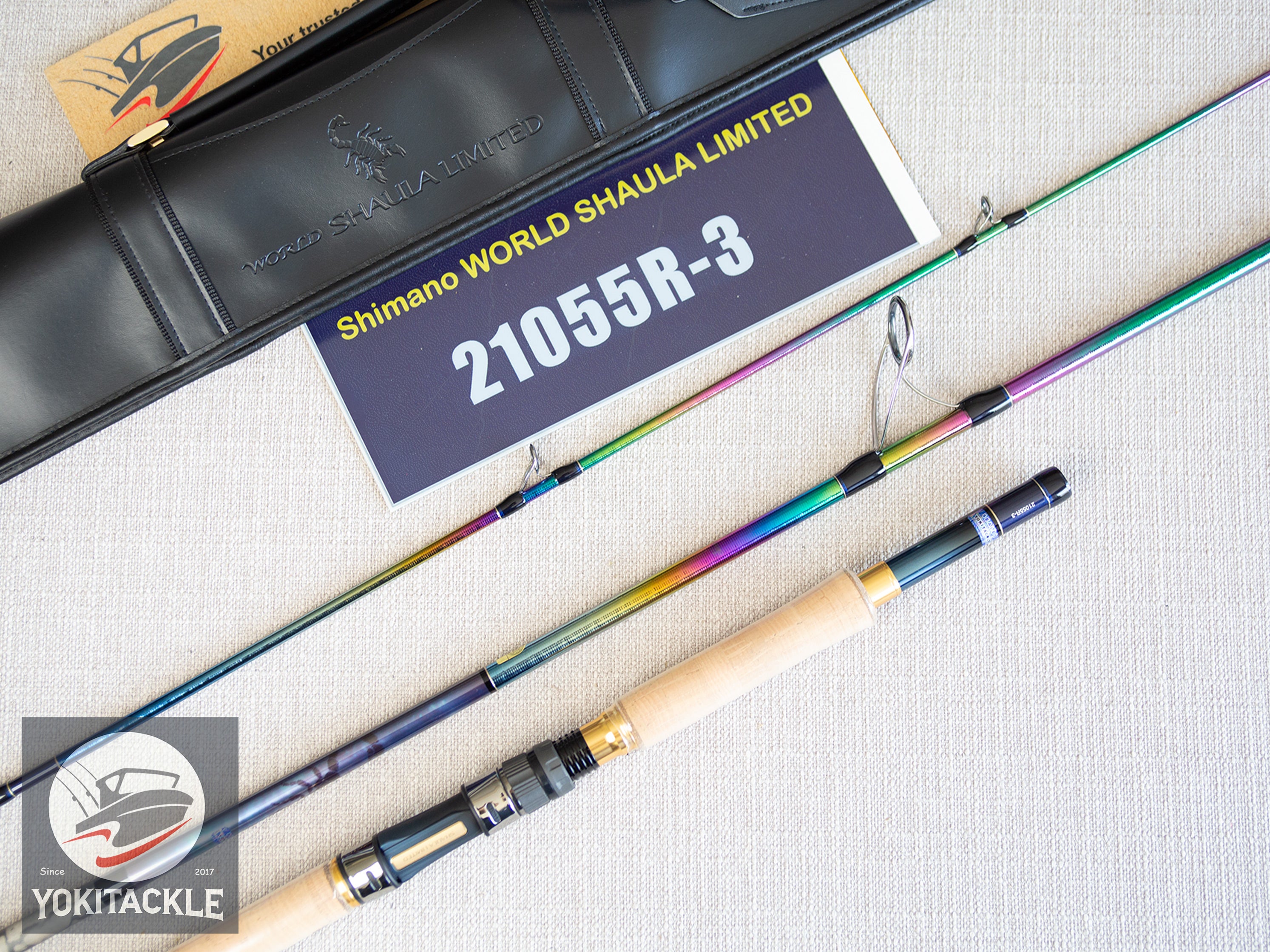 SHIMANO 23 WORLD SHAULA LIMITED 21055R-3 Spinning Rod
