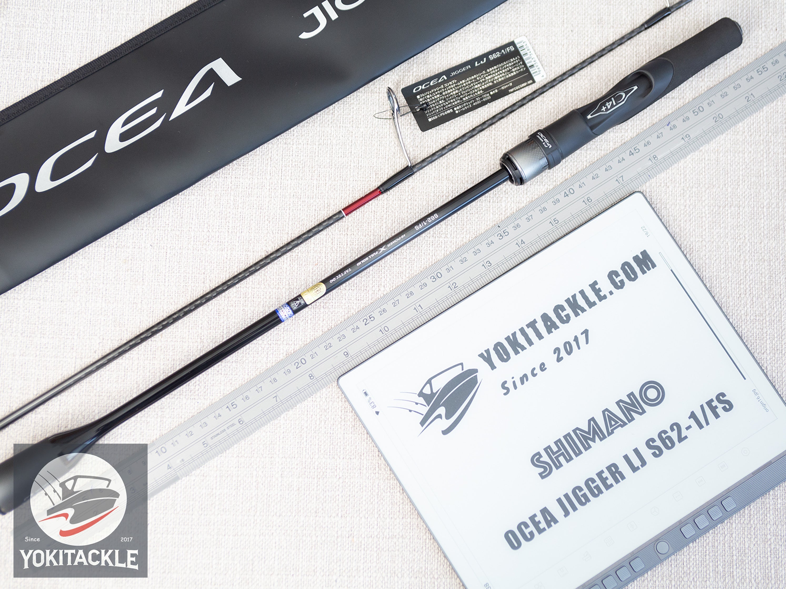 Shimano 24 OCEA JIGGER LJ S62-1/FS Spinning Rod
