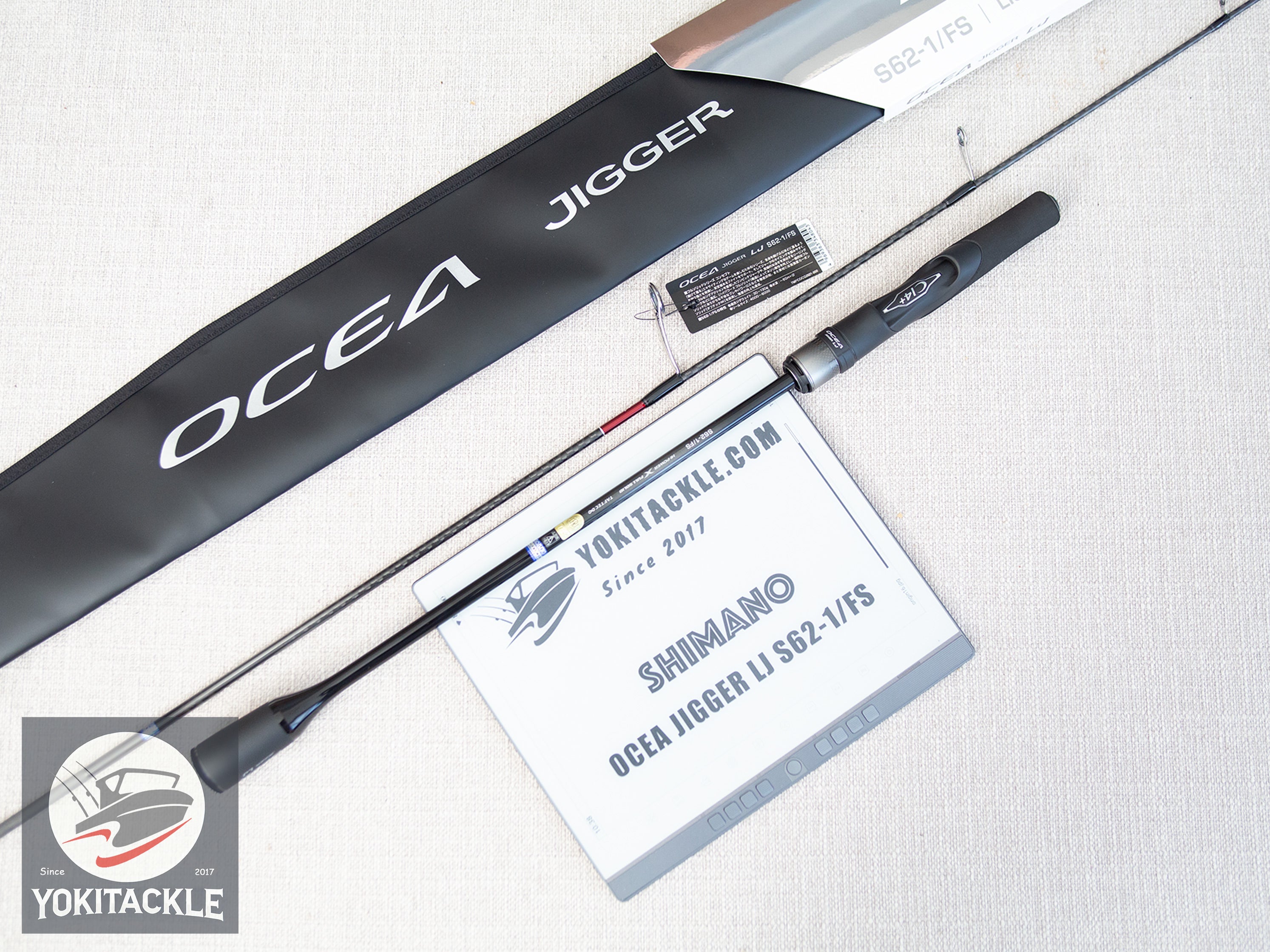 Shimano 24 OCEA JIGGER LJ S62-1/FS Spinning Rod