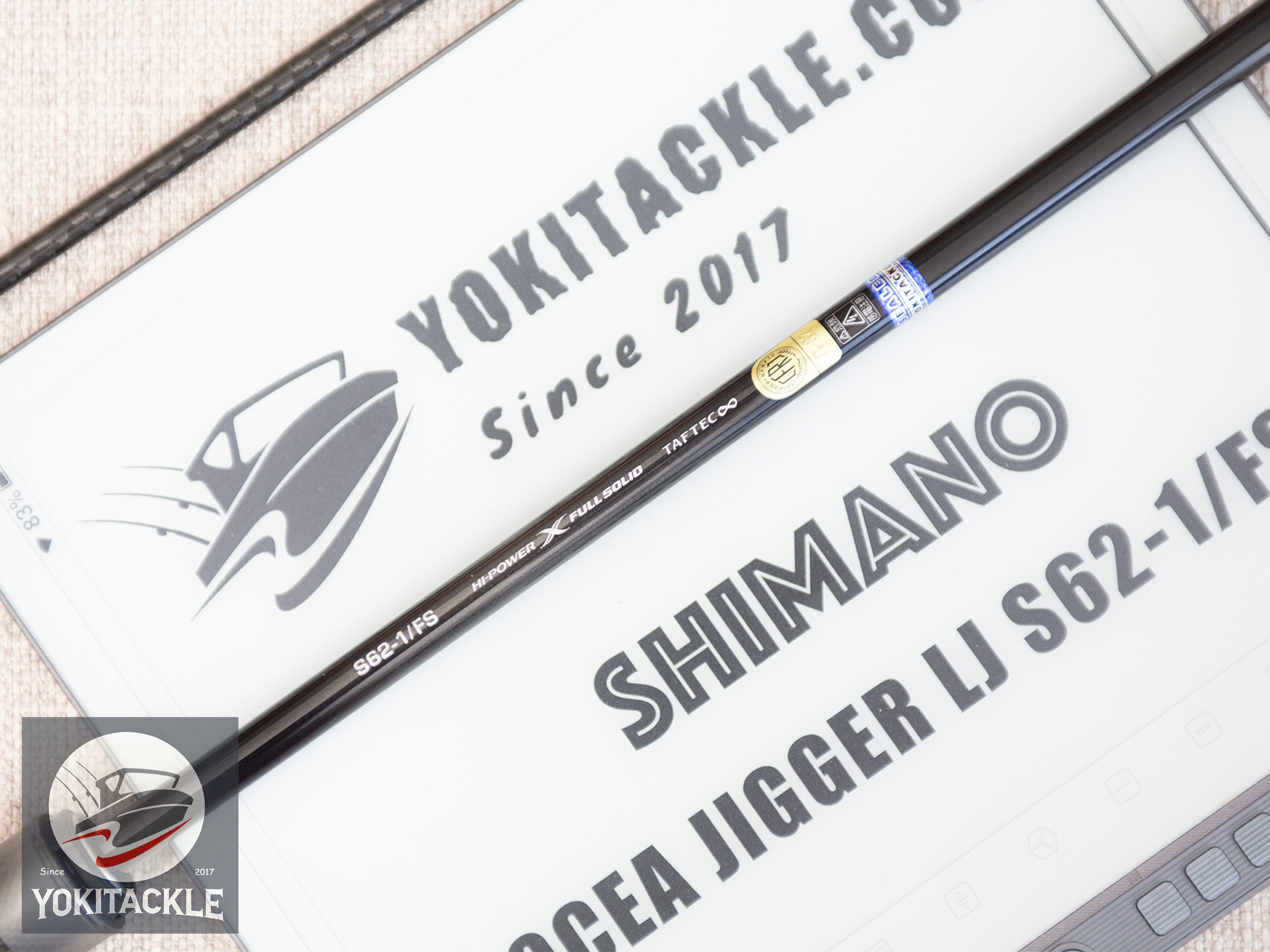 Shimano 24 OCEA JIGGER LJ S62-1/FS Spinning Rod